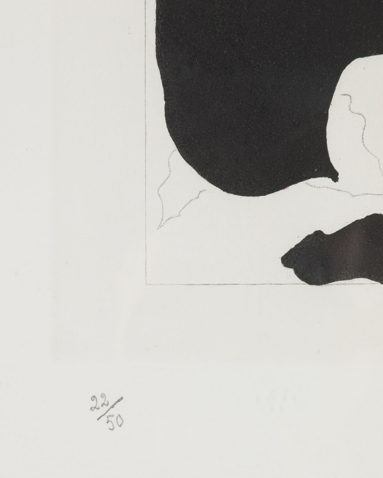 Georges Braque, Head with star, etching 1960 - Bild 4 aus 4