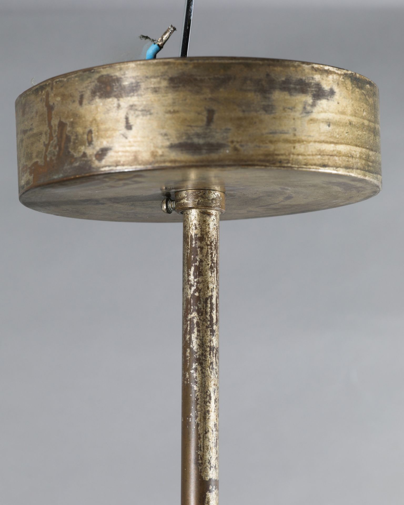 Marianne Brandt, Schwintzer & Gräff, spherical Pendant Lamp No 5491 - Image 4 of 5