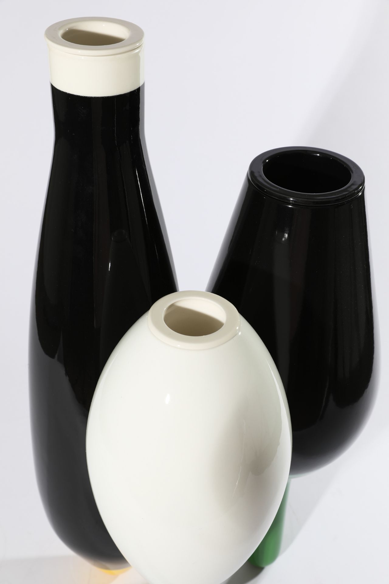 Francois Azambourg, Cappellini, Ceramic Object 3Vasen - Bild 2 aus 6