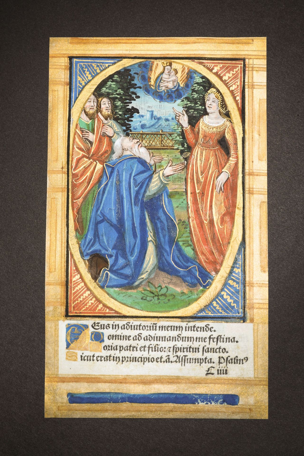 Missale/ Book of Hours fragment with Initial letter