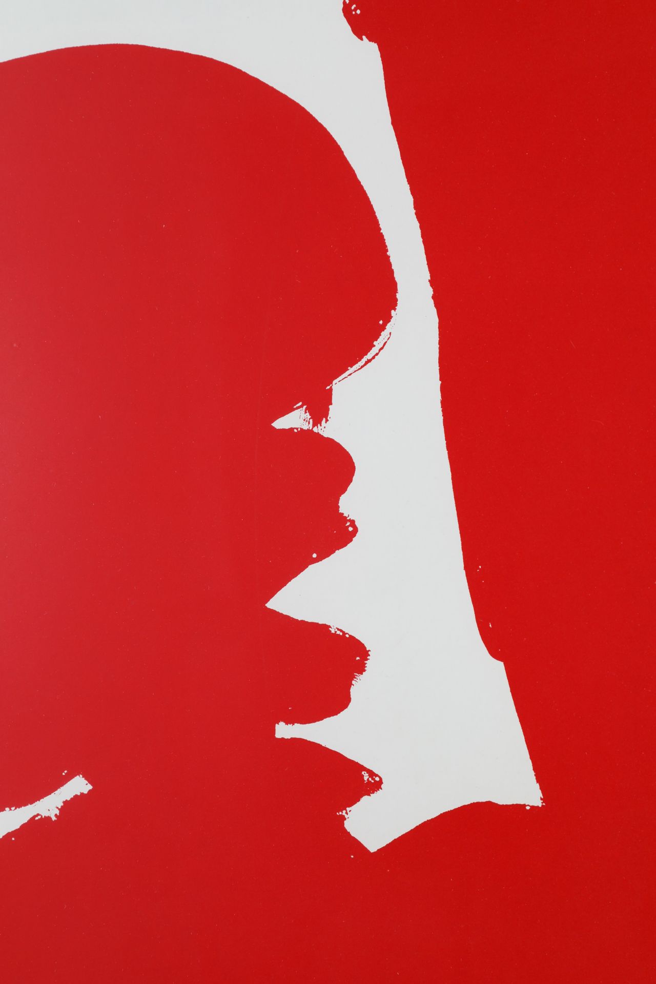 Markus Prachensky, signed silkscreen, red - Bild 2 aus 4