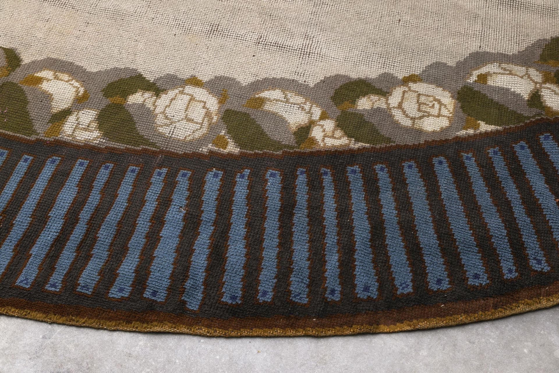 Art Deco Carpet oval - Bild 2 aus 7