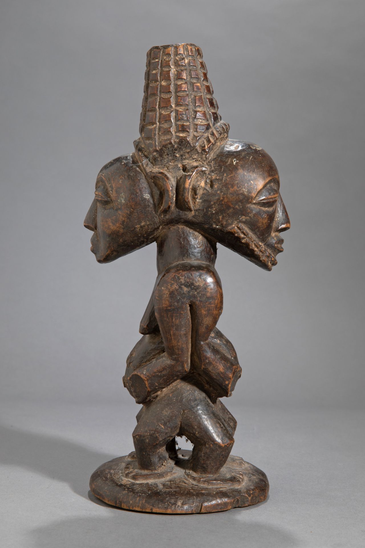 Luba Kabeja figure wood - Image 3 of 3