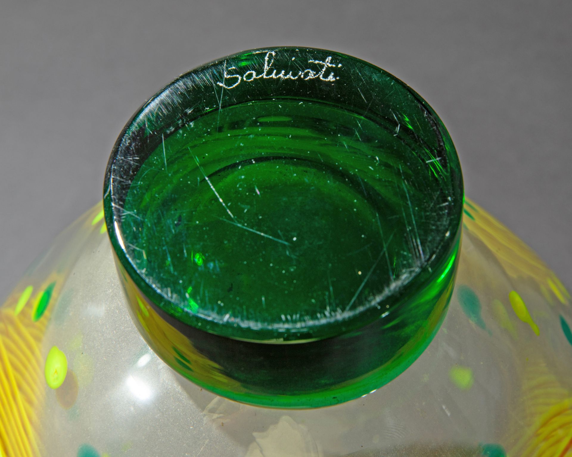 Salviati, Vase mit Spiralen - Bild 4 aus 4