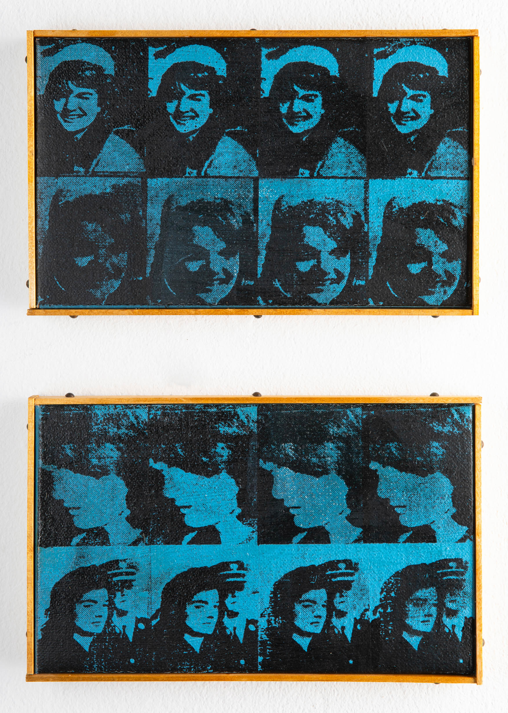 Richard Pettibone attributed, 2 works Andy Warhol Eight Jackies