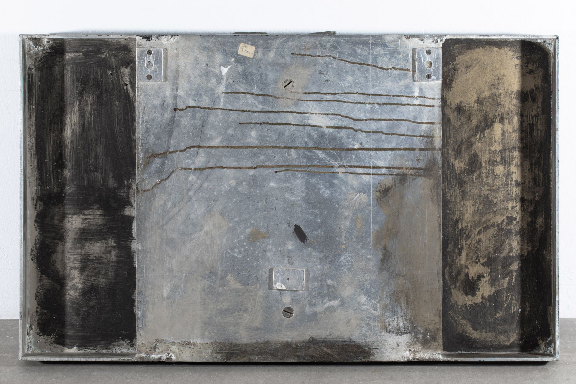 Helmut Lander*, Abstrakte Formen, Skulptur/ Relief aus Metall - Bild 4 aus 4