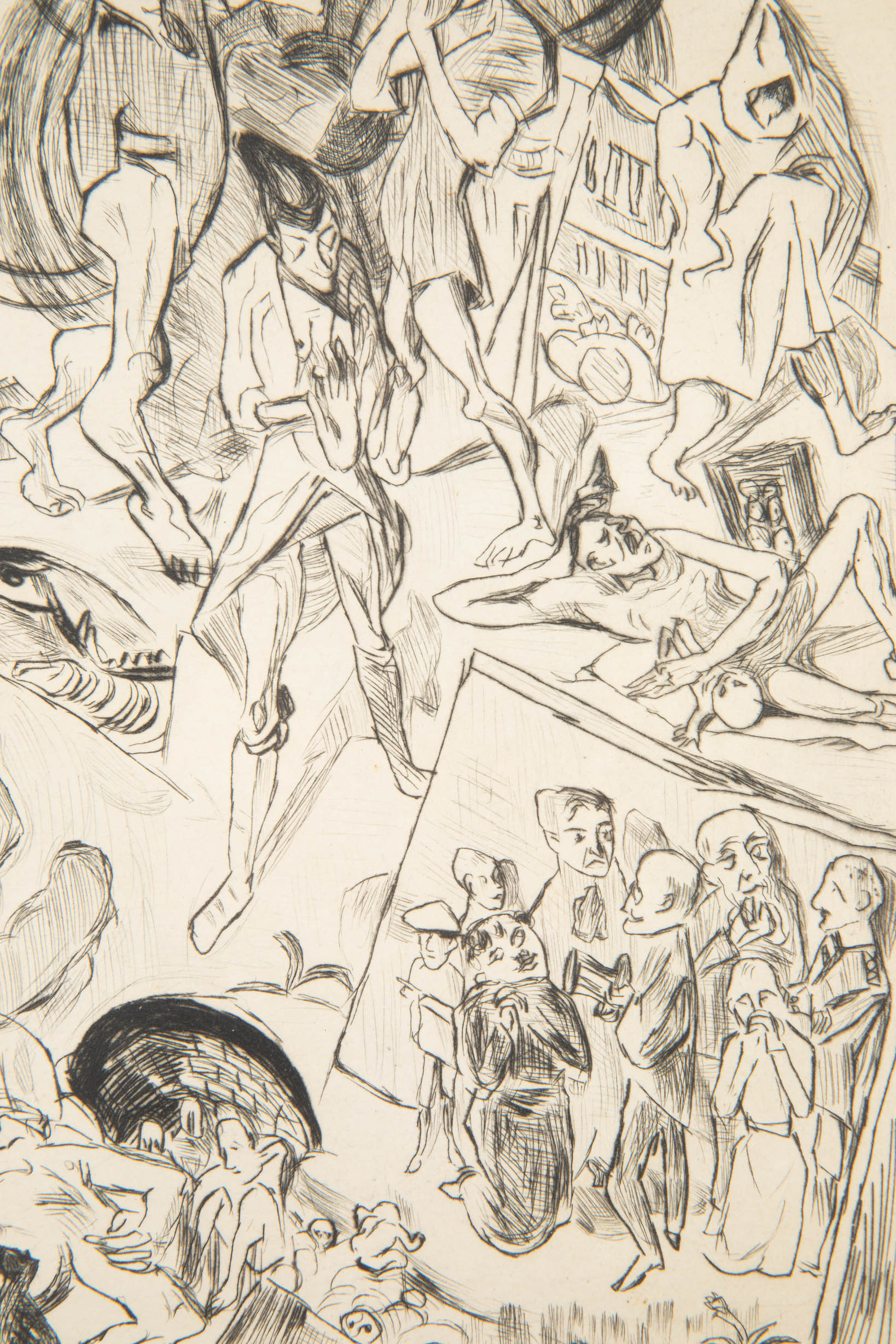 Max Beckmann, Resurrection (Auferstehung), etching - Image 4 of 4