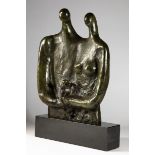 Henry Moore (nach), Familie, Bronze