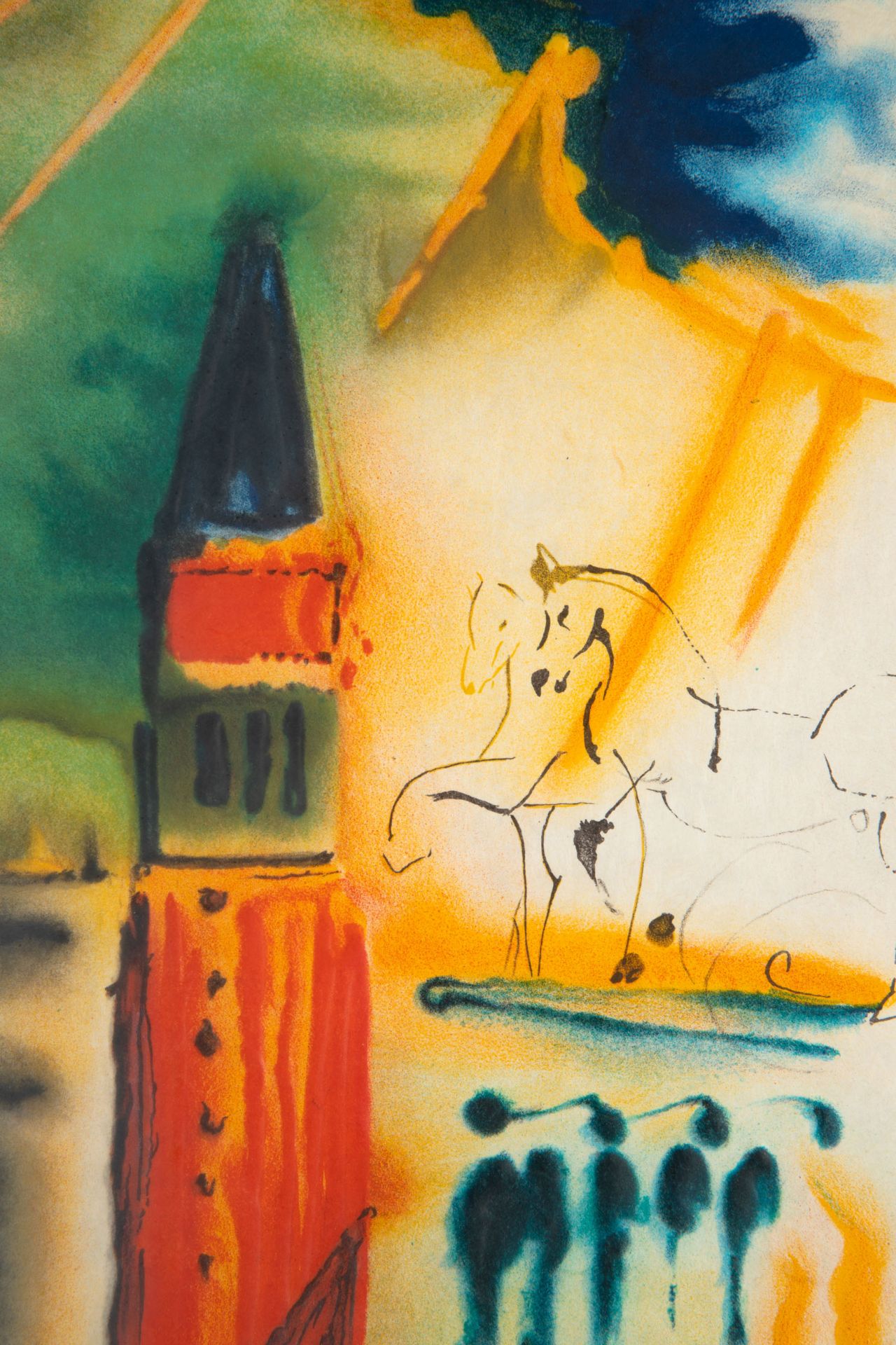 Salvador Dali*, Venise, La Basilique et le campanile, 1978 - Bild 5 aus 5