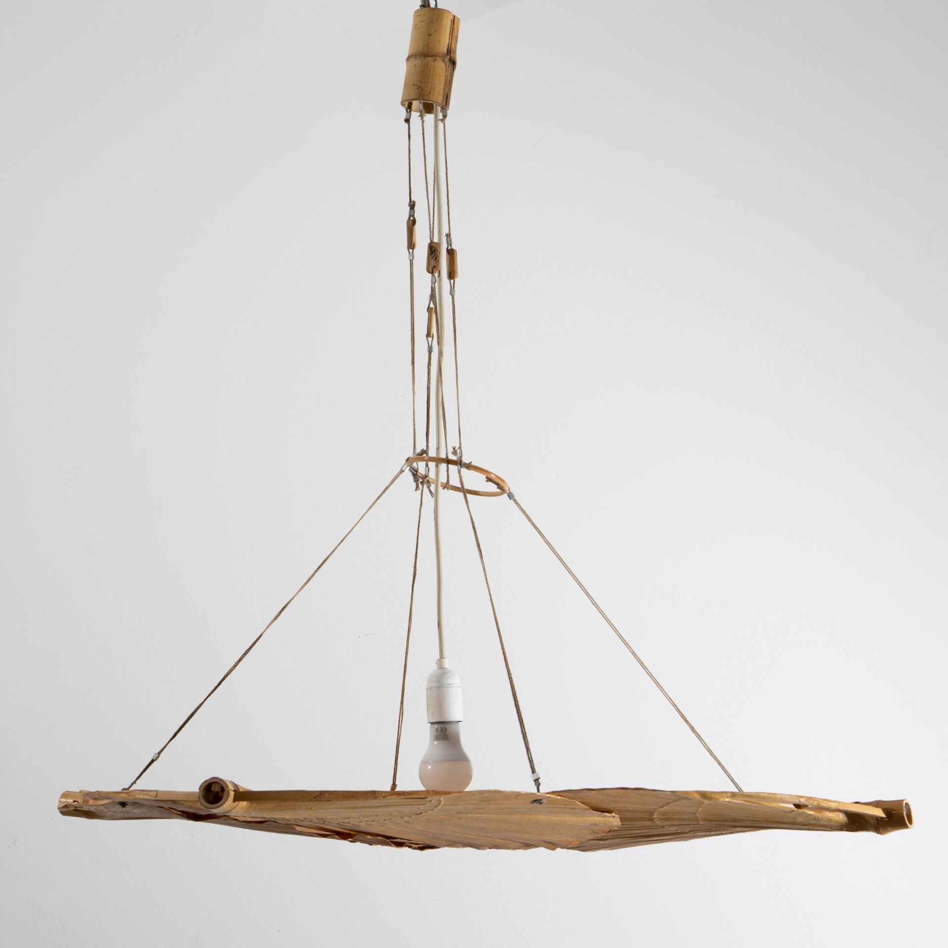 Ingo Maurer, Design M, Pendant lamp model Uchiwa / Yotsuba - Image 3 of 6