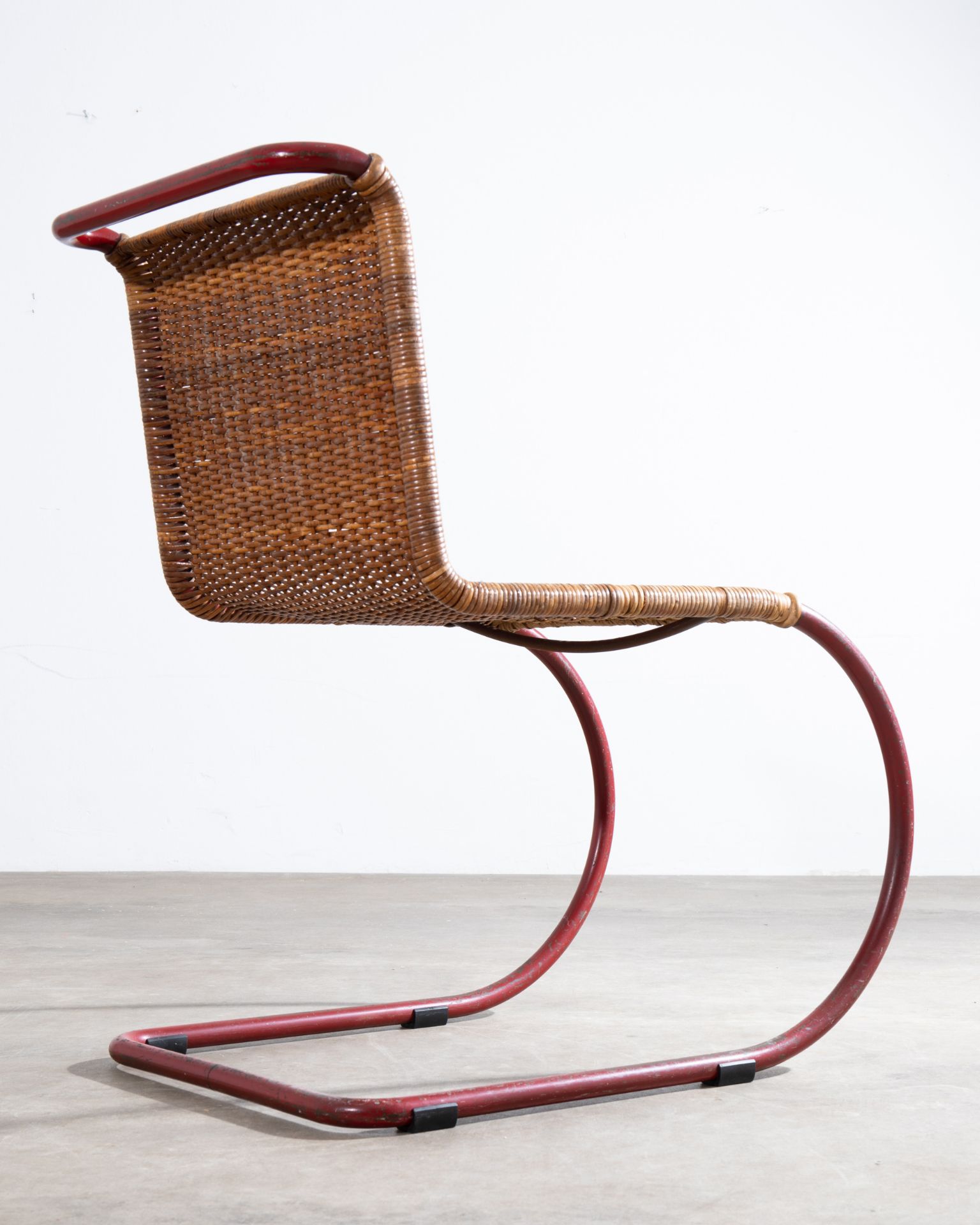 L. Mies van der Rohe, Berliner Metallgewerbe J. Müller, early MR 10 cantilever chair - Image 3 of 5