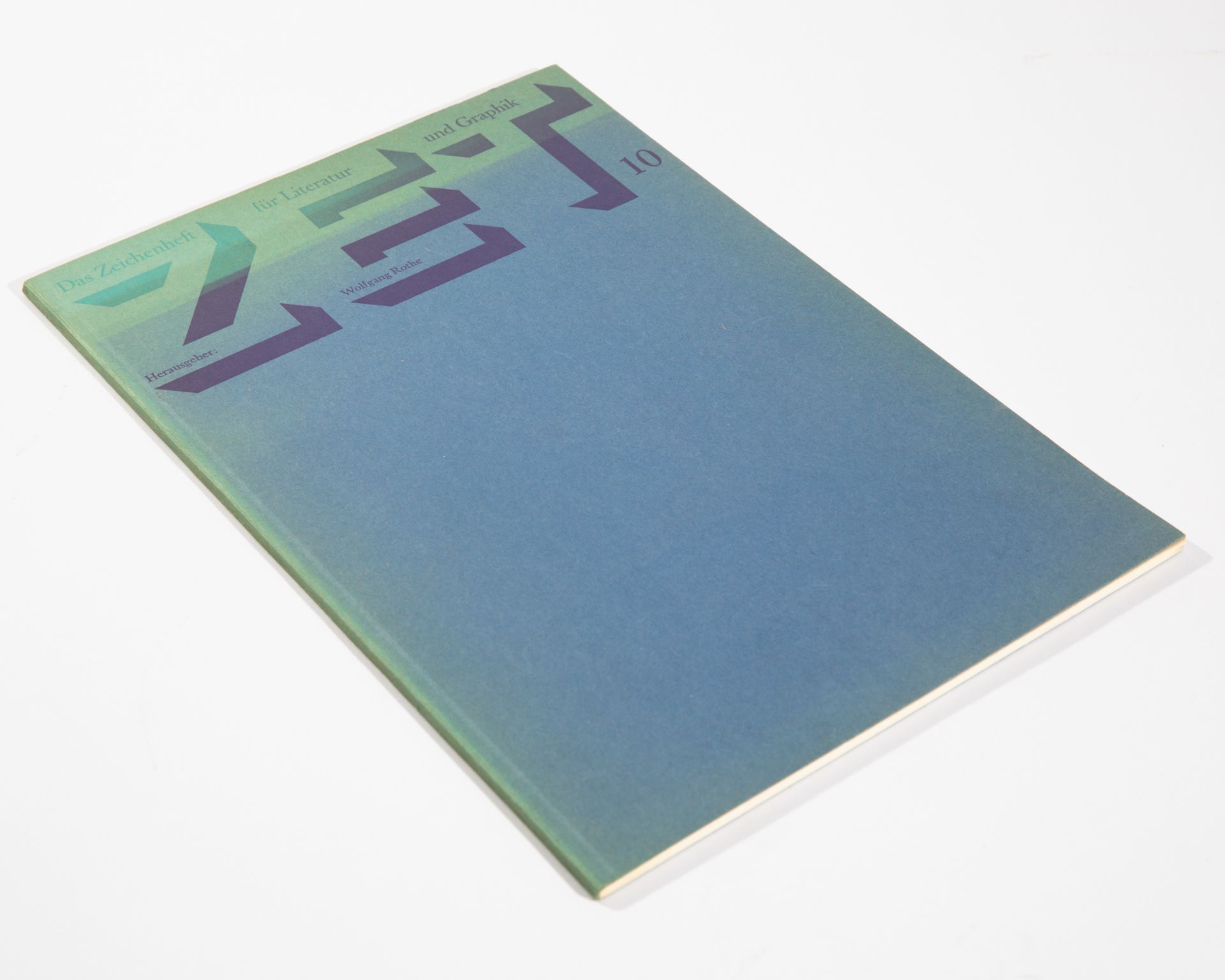 Günther Uecker*, nail head embossing, 1975. In ZET issue 10 - Image 3 of 6