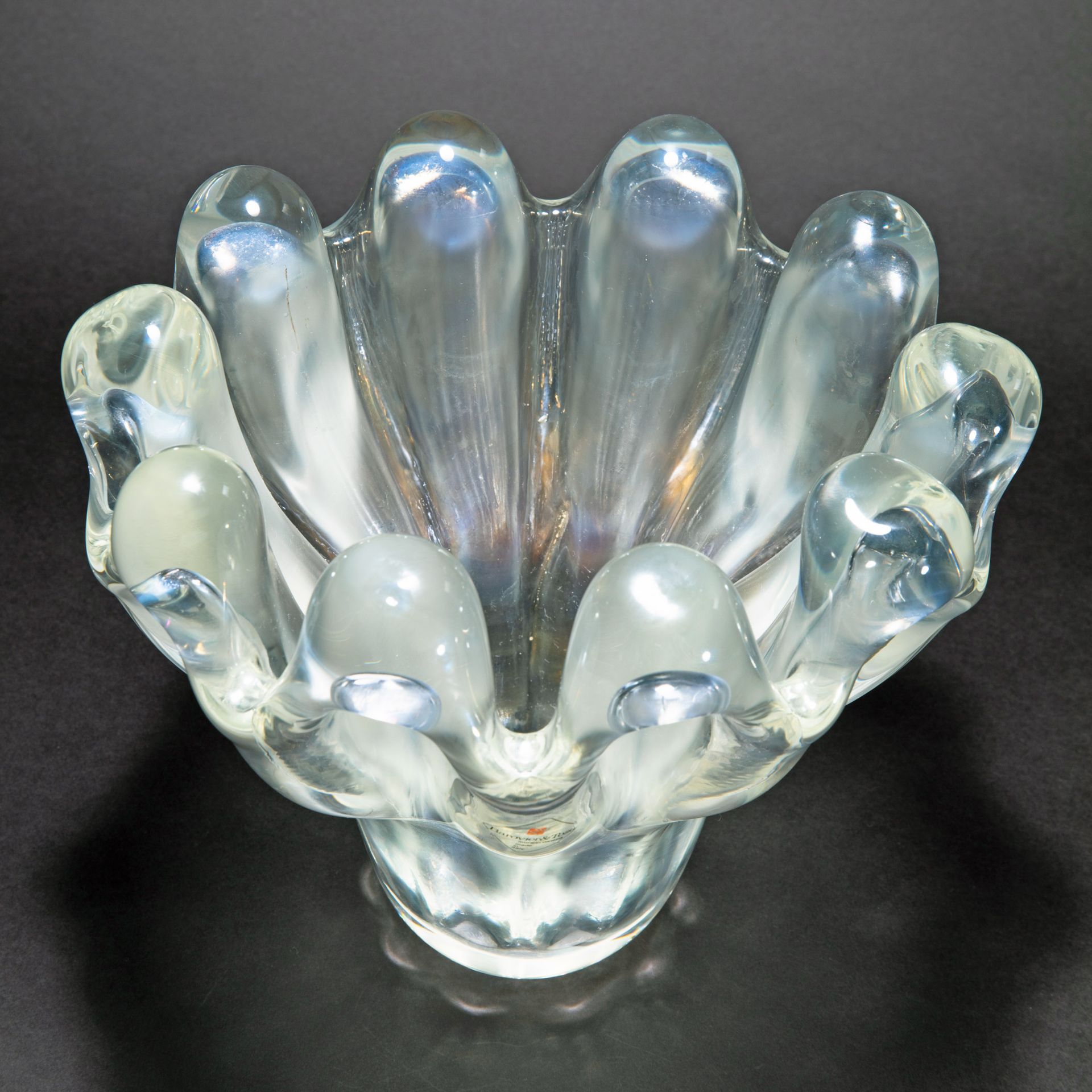 Ercole Barovier, Barovier & Toso, Bowl / Vase a grosse costolature - Image 2 of 6