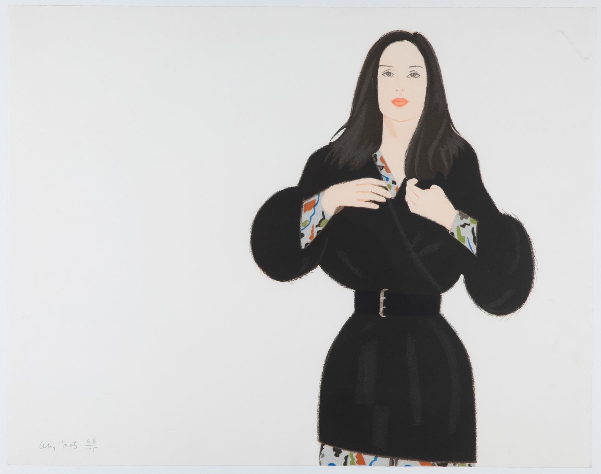 Alex Katz*, Maria II. 1993. Farbaquatinta. Ex. 66/75