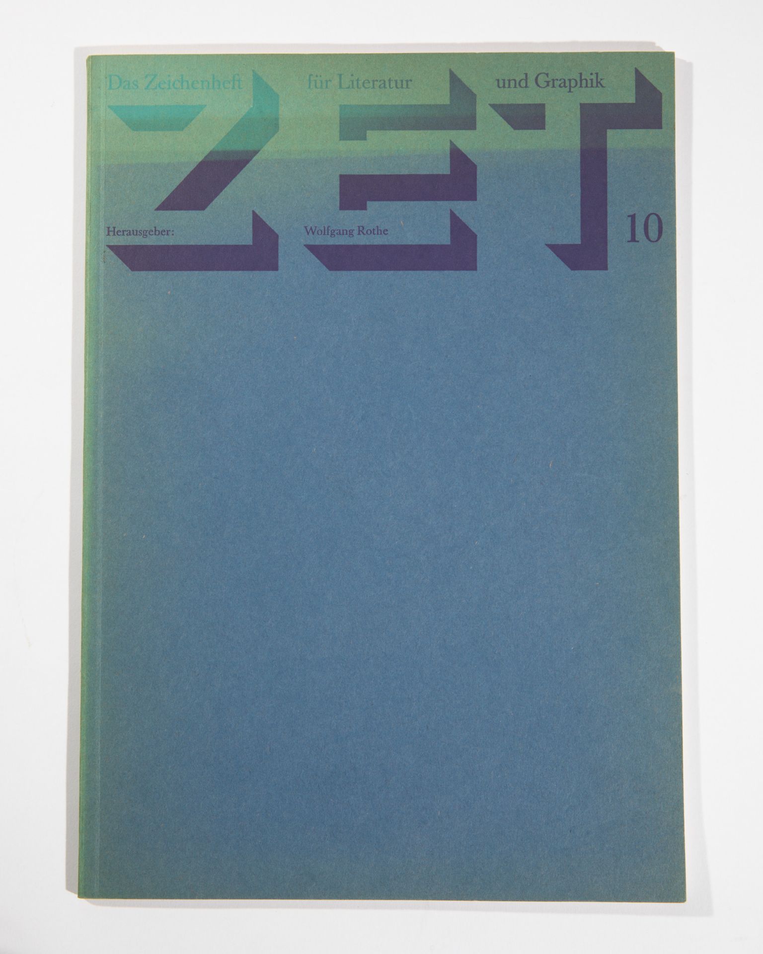 Günther Uecker*, nail head embossing, 1975. In ZET issue 10 - Image 4 of 6