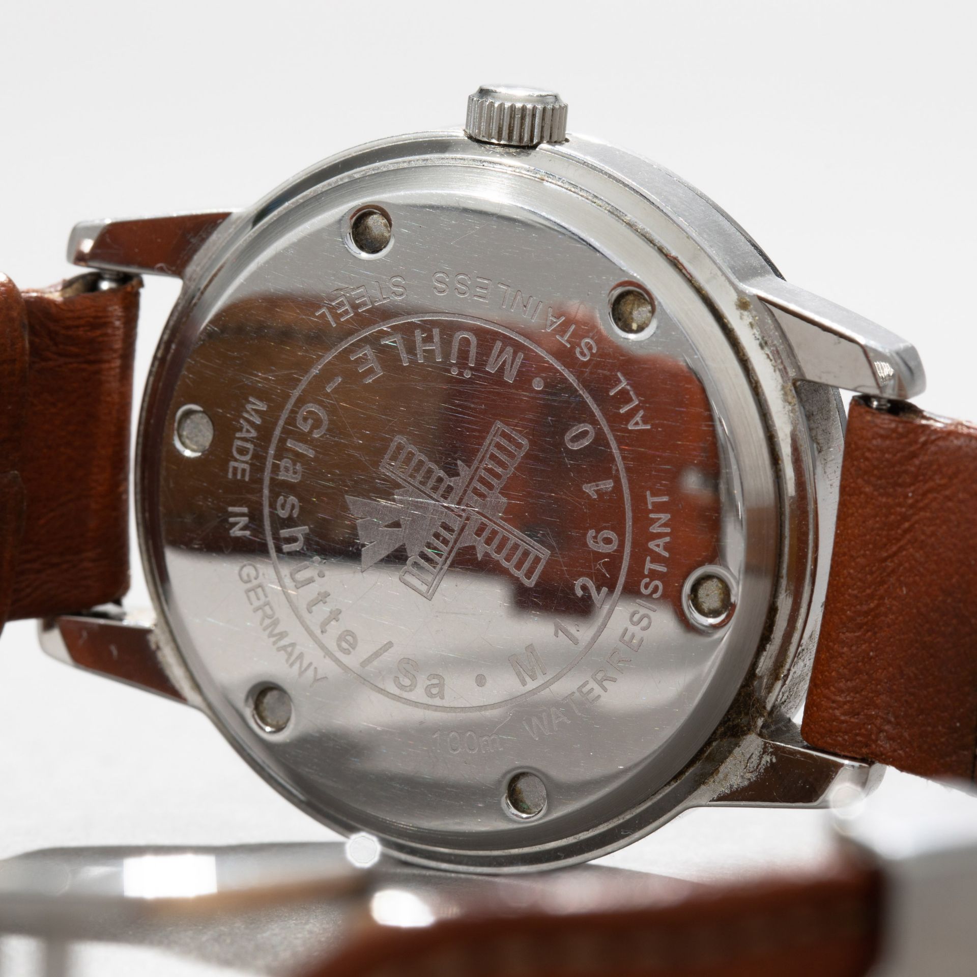 Wristwatch, Nautische Instrumente Mühle Glashütte - Image 3 of 3