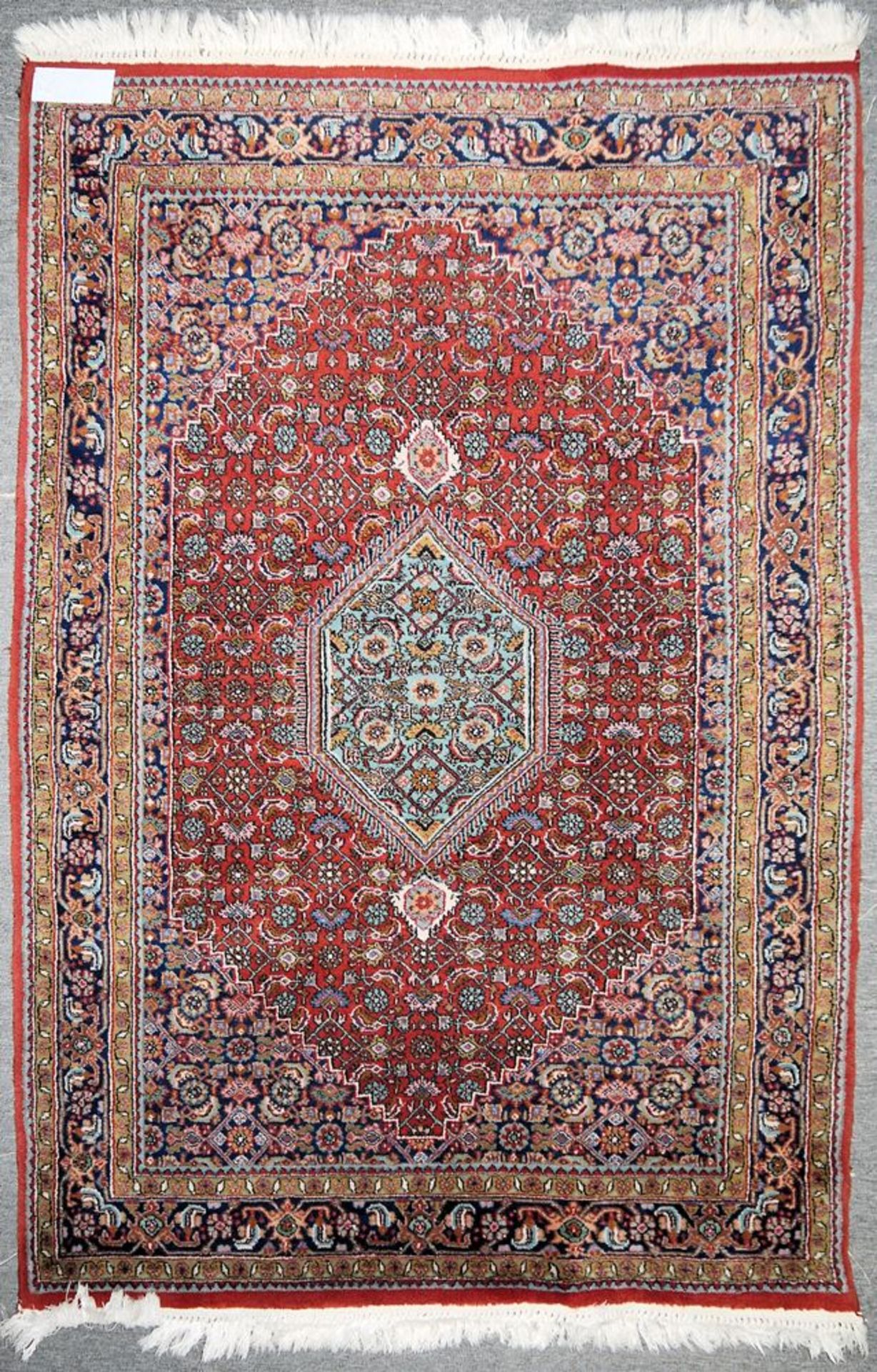 Zwei Orientteppiche Ghom und Bidjar, Persien mit Gutachten - Bild 2 aus 2