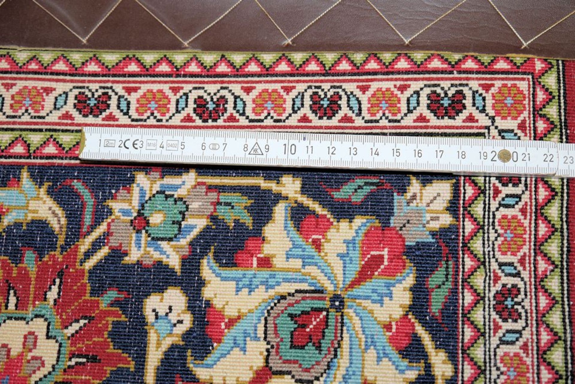 Orientteppich Ghom, Persien mit Gutachten - Bild 4 aus 4