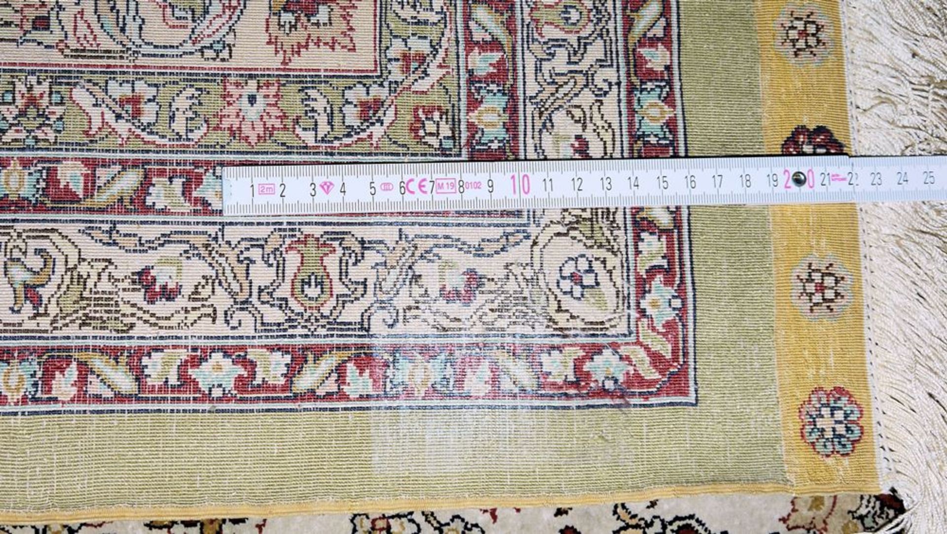 Großer Orienteppich aus Seide, Hereke, China - Bild 4 aus 4