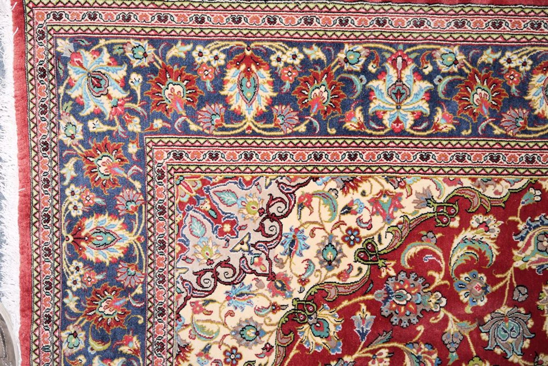 Orientteppich Ghom, Persien mit Gutachten - Bild 3 aus 4