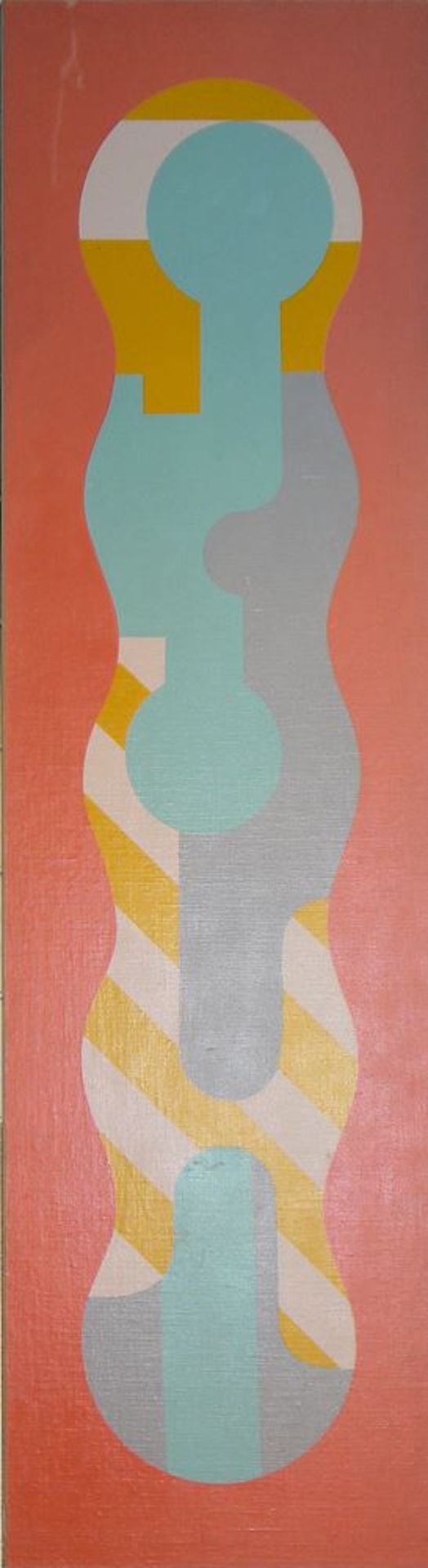 Konkrete Kunst 1968/70, Acrylgemälde