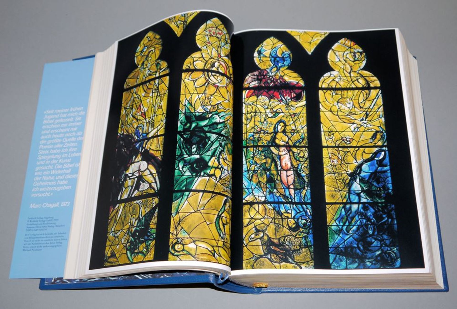 Marc Chagall Bibel, limitierte und nummerierte Vorzugsausgabe Pattloch Verlag, mit Zertifikat - Bild 3 aus 3