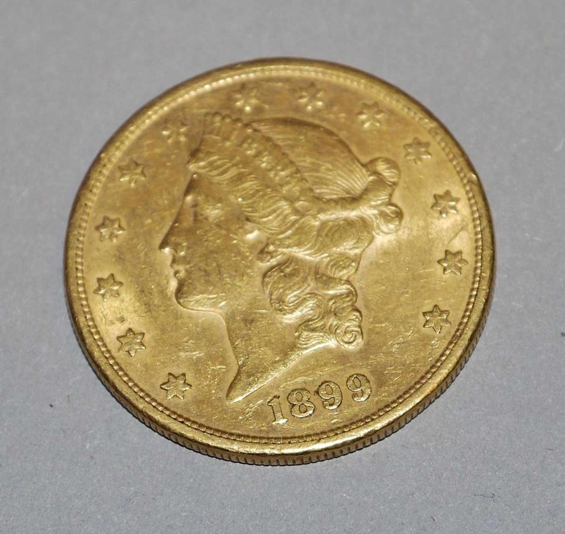 Goldmünze 20 Dollar USA 1899