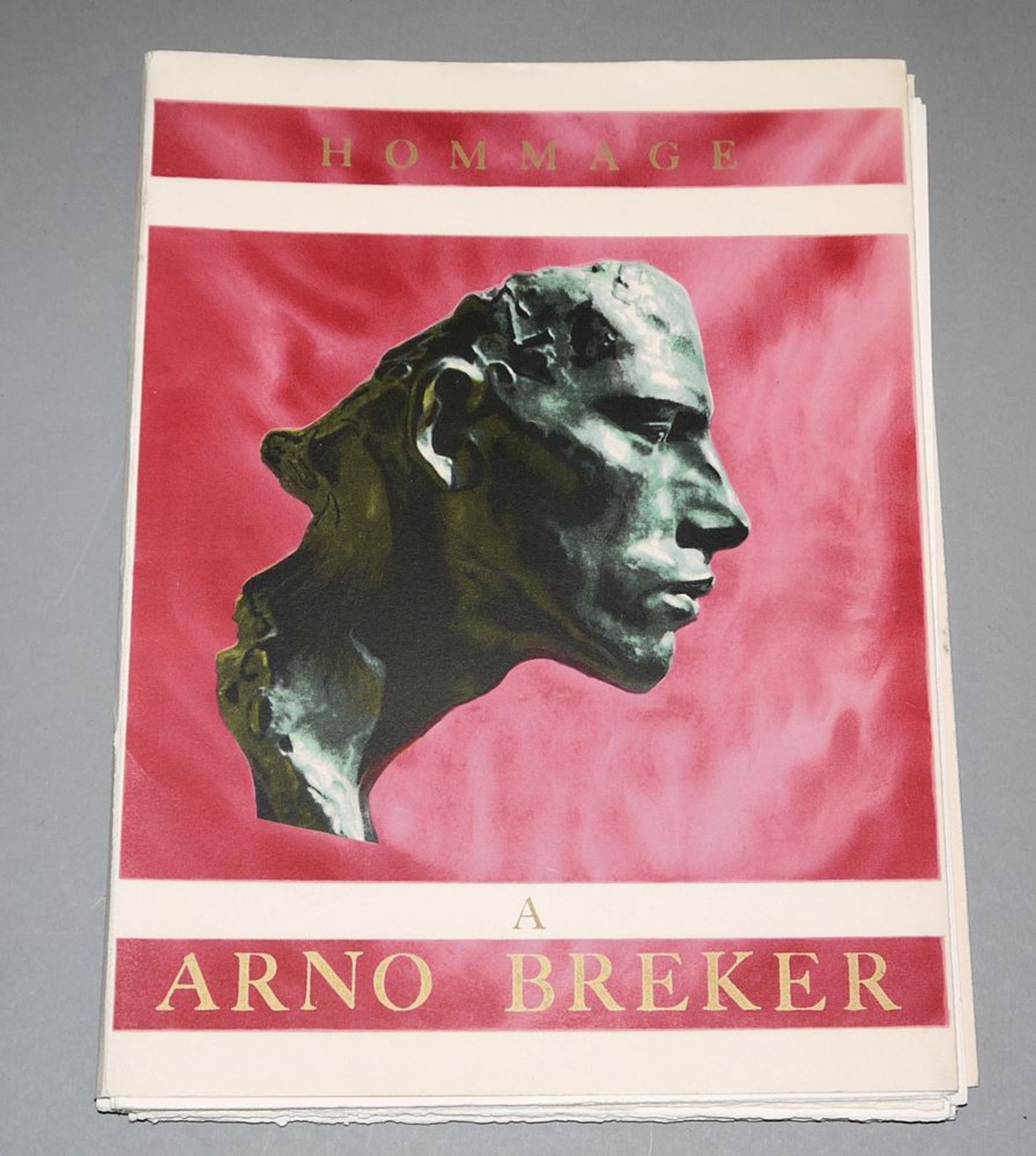 Arno Breker - Hommage à , Mappe von 1975 mit Original Lithographien von Jean Cocteau, Salvador Dalí - Bild 3 aus 3