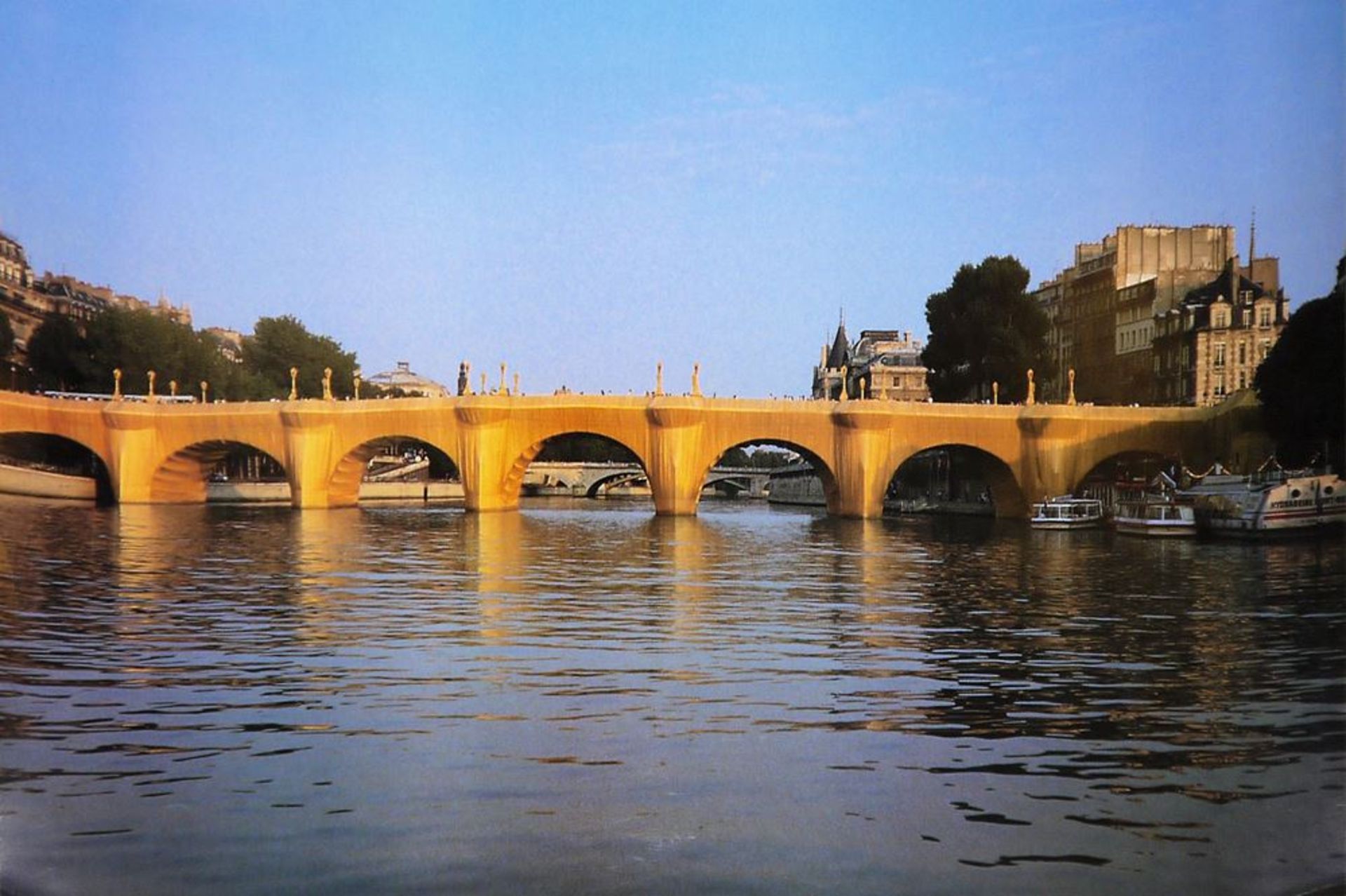 50 Plakate Kunstausstellungen & ein großer Christo- Fotoabzug "Pont Neuf" / Paris 1985, für Selbstb - Bild 2 aus 3