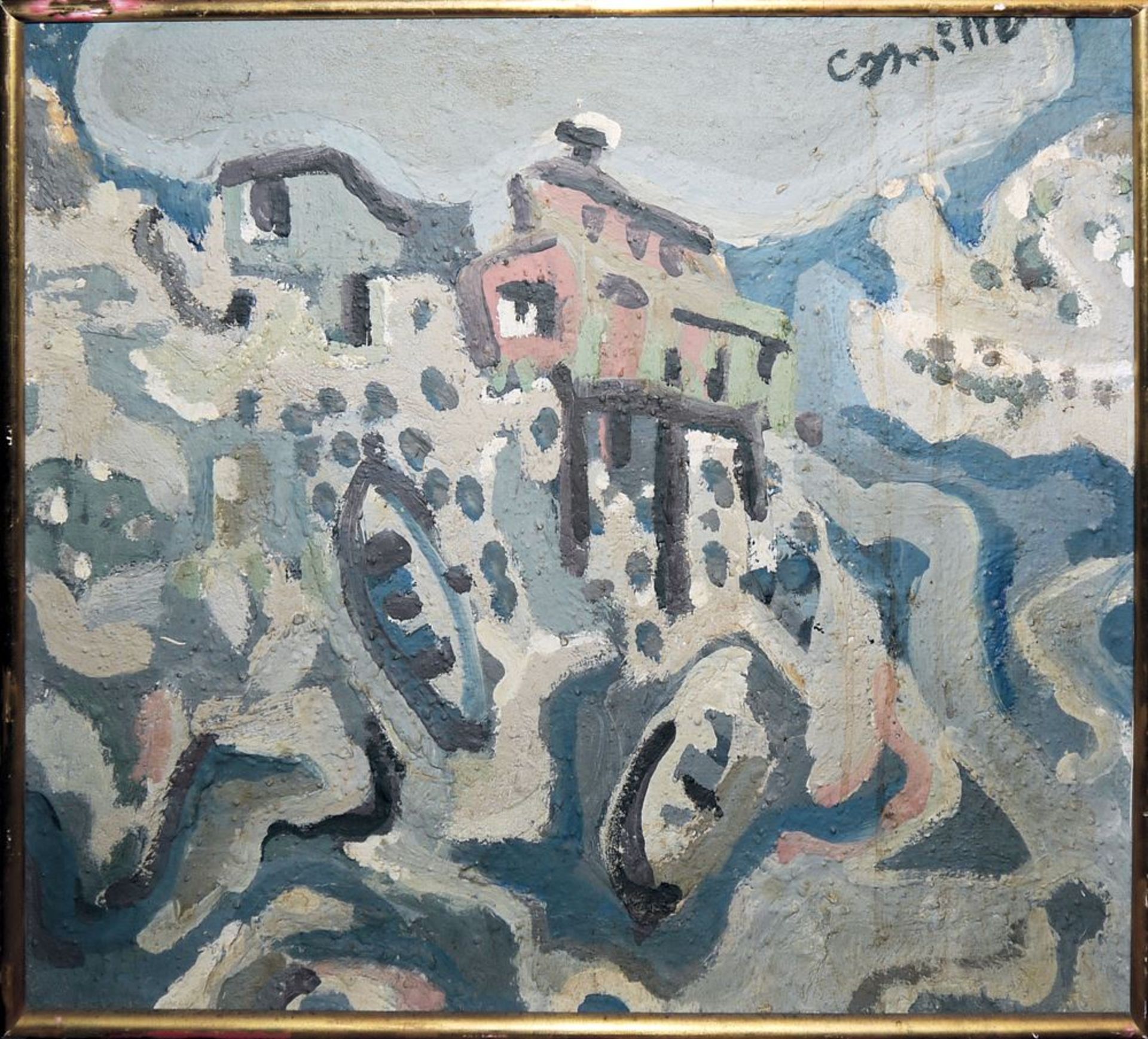 Camille, "Calangue à Callelongue", Ölgemälde von 1964