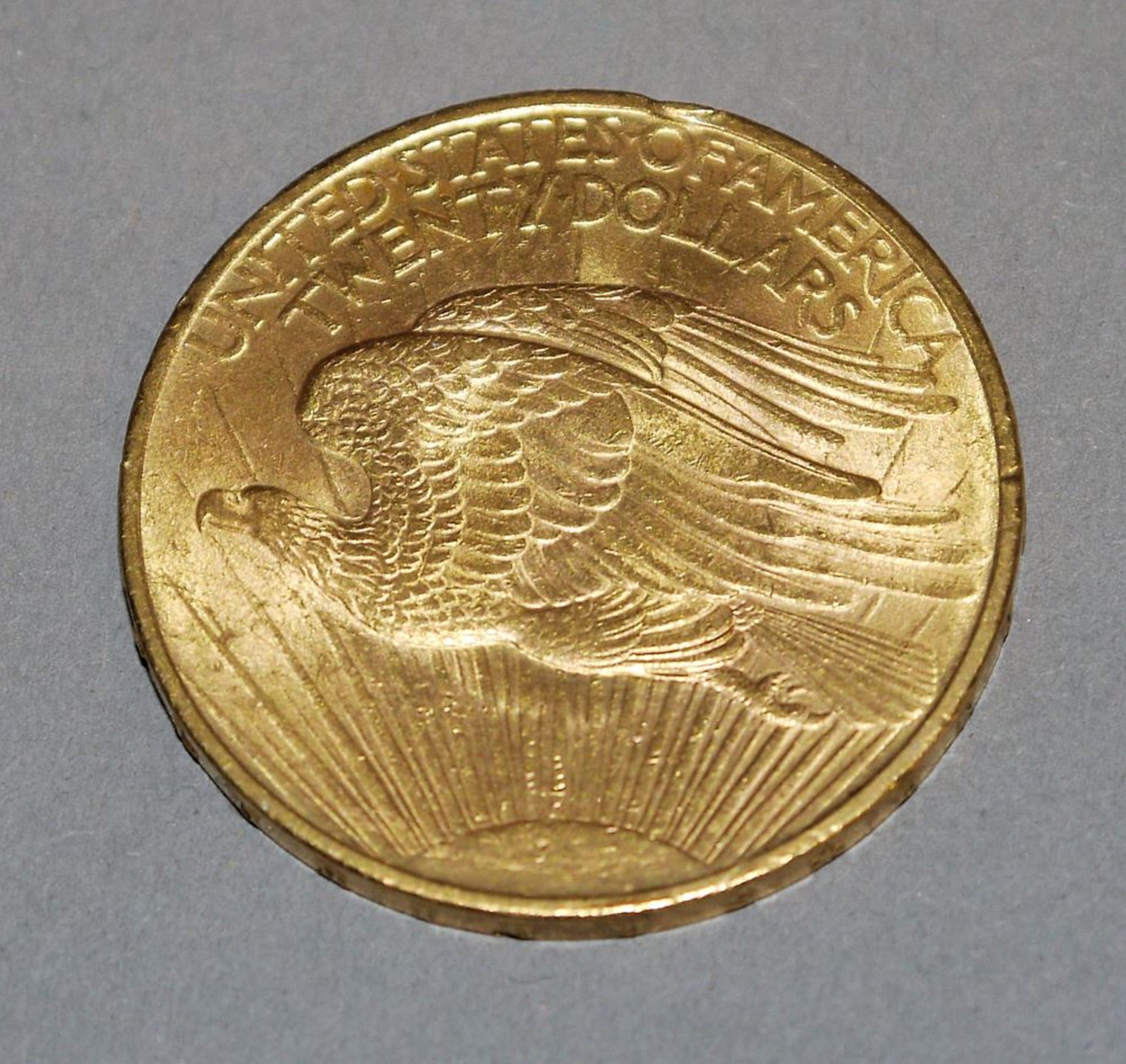 Goldmünze 20 Dollar Saint Gaudens Double Eagle USA 1908