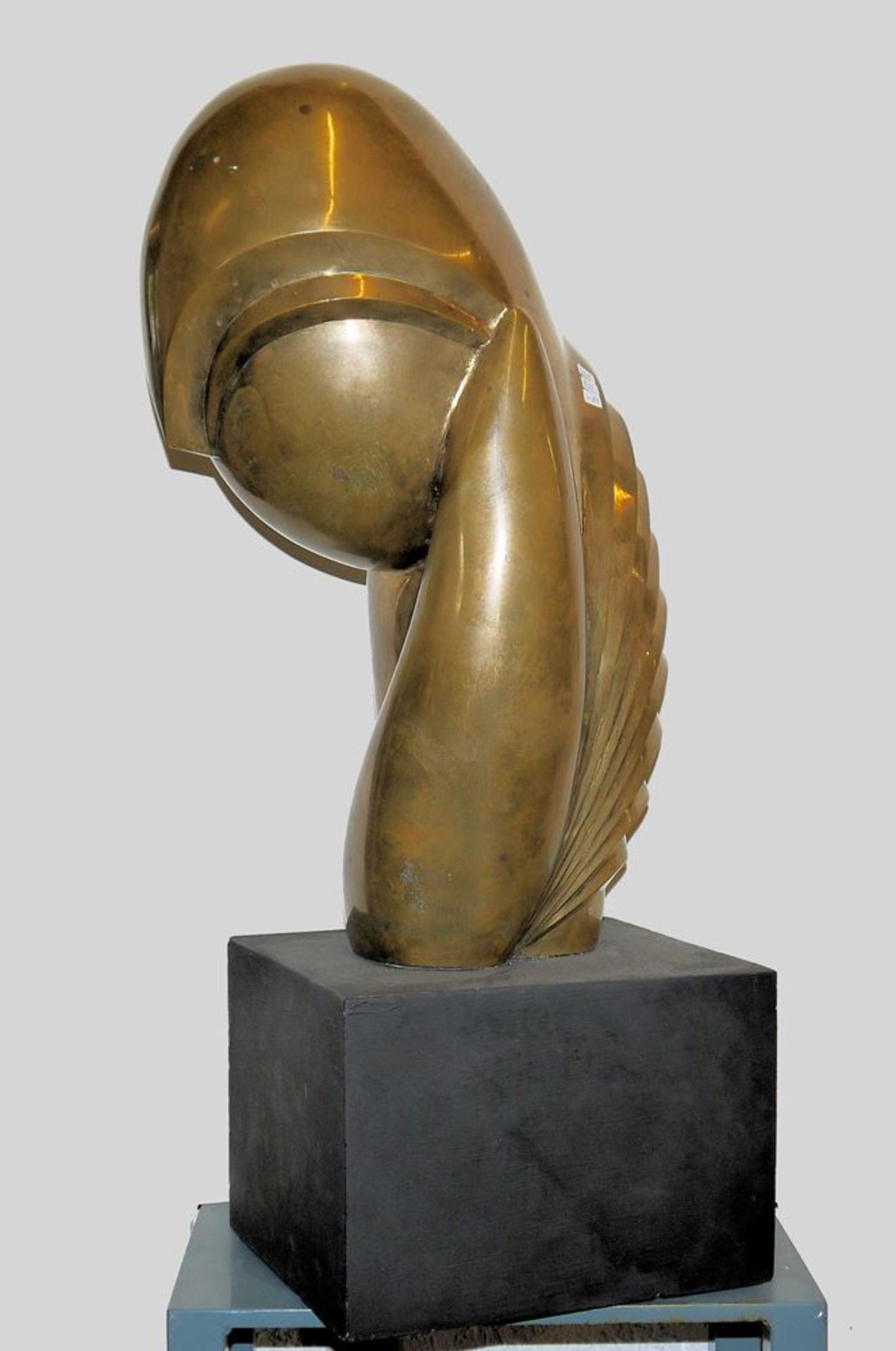 Constantin Brancusi, nach, "Mademoiselle Pogany III", Bronze - Bild 2 aus 3