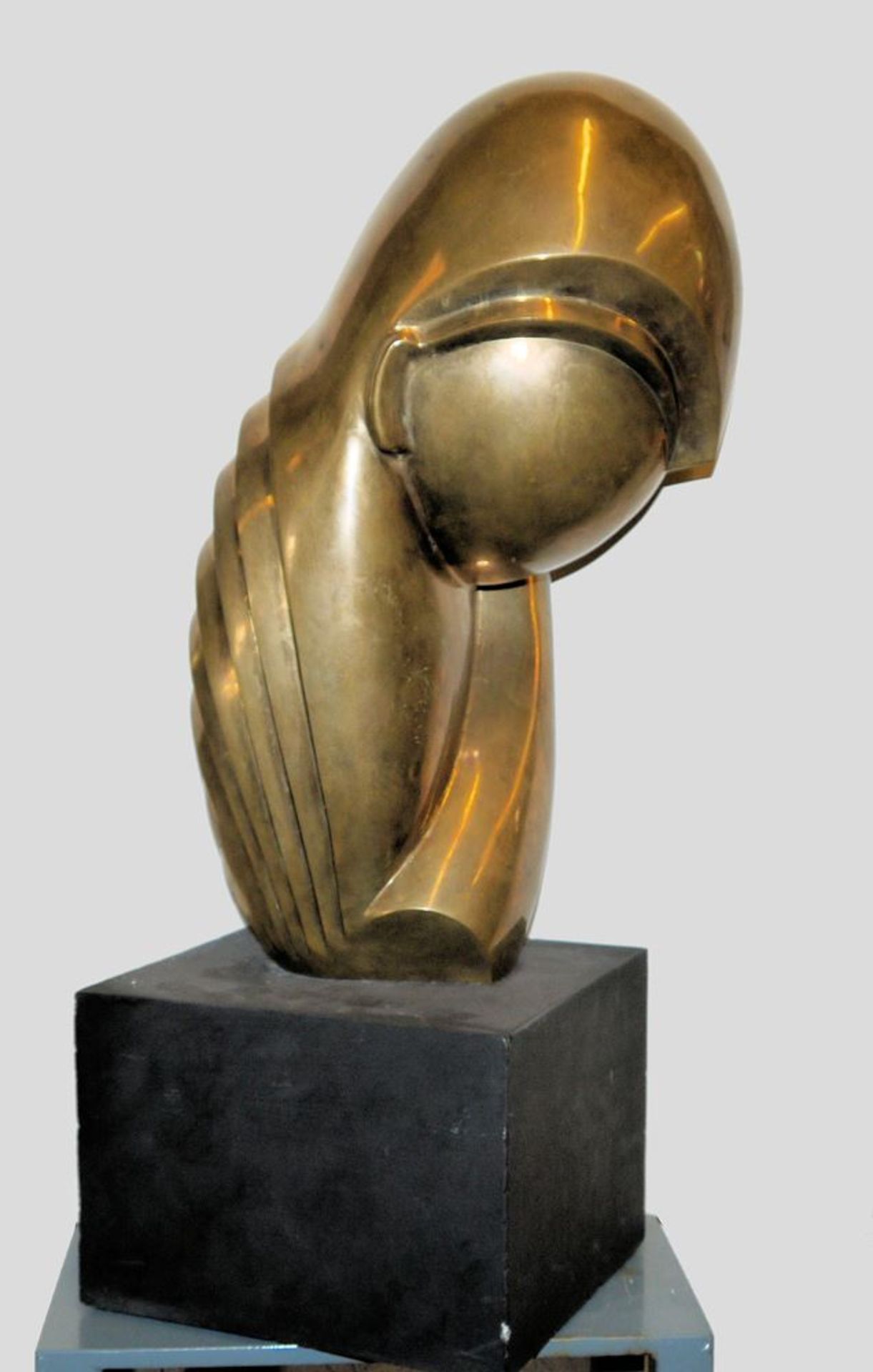 Constantin Brancusi, nach, "Mademoiselle Pogany III", Bronze - Bild 3 aus 3