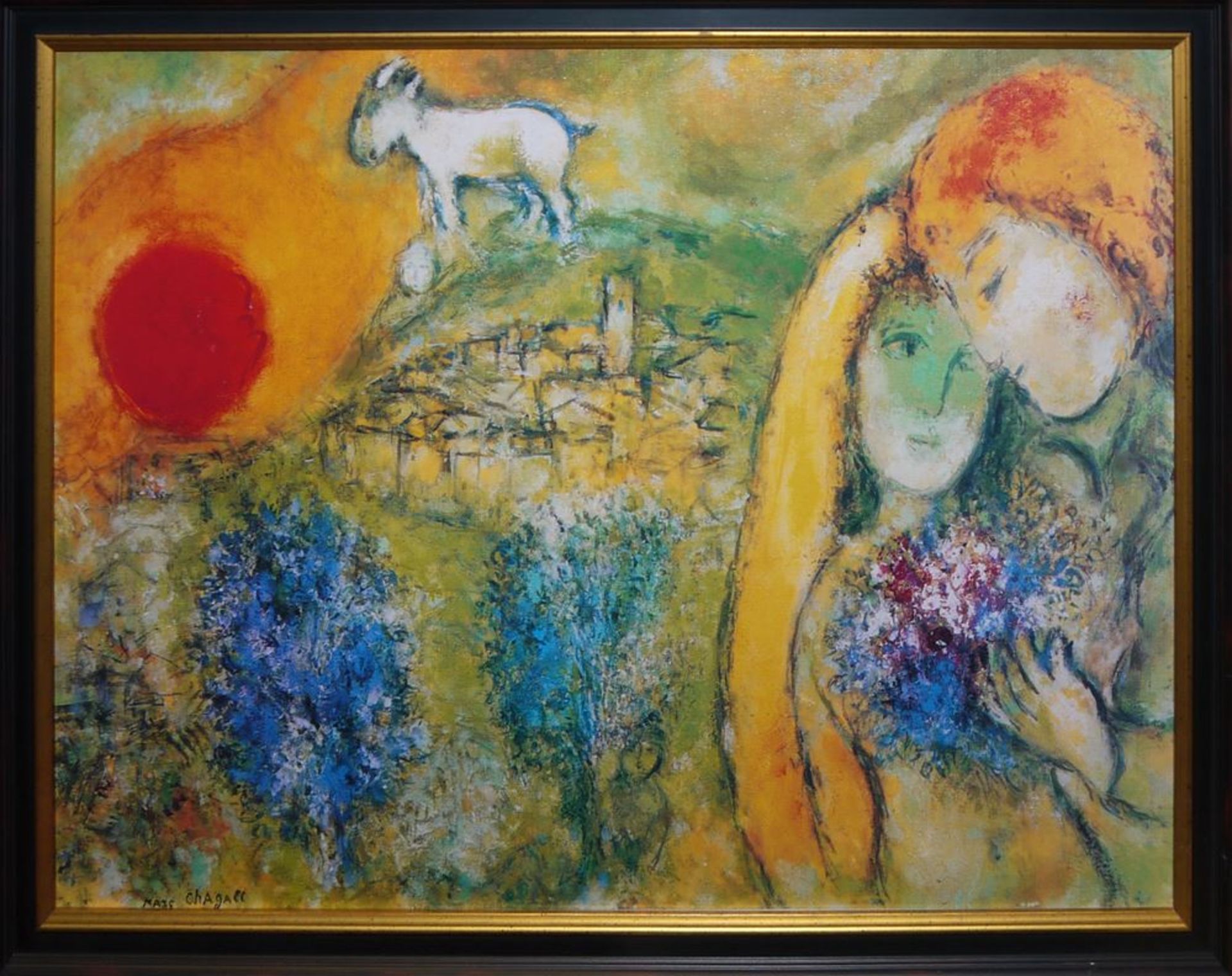Marc Chagall, 4 Farb-Offsets & 2 Repliken, einmal in limitierter Auflage von ars mundi, alle in hoc - Bild 5 aus 7