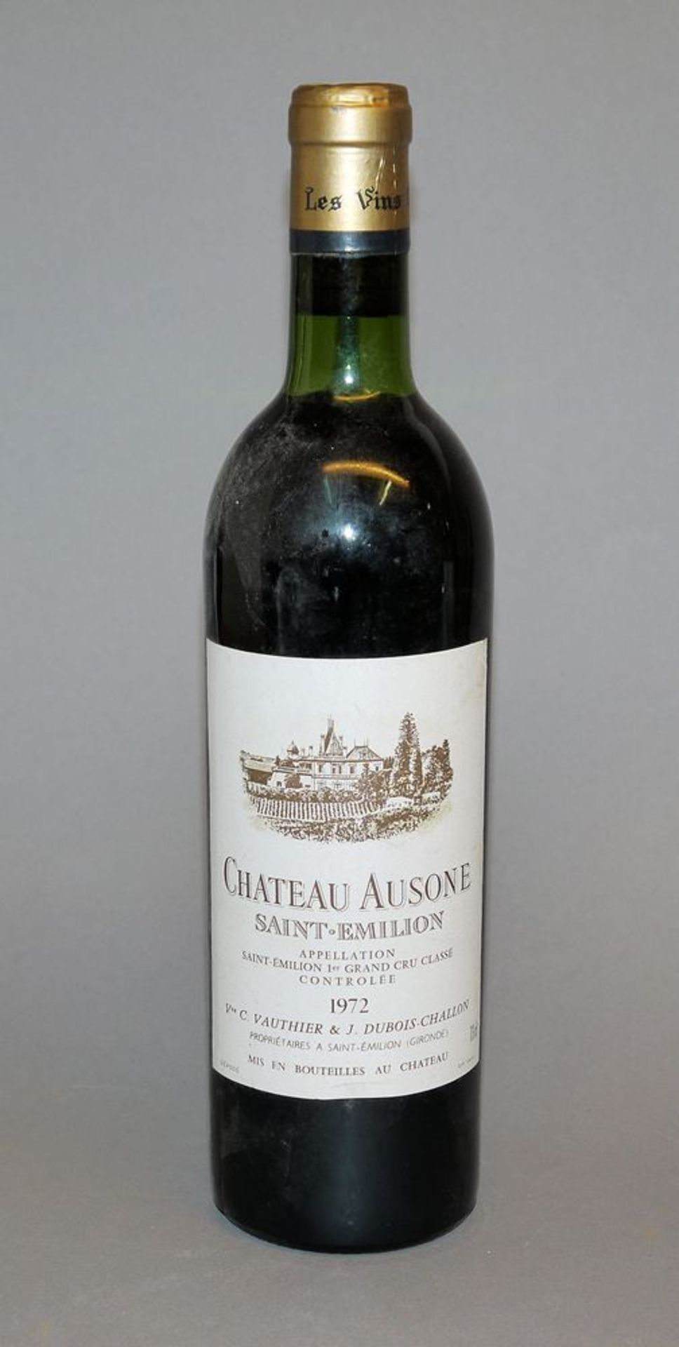 1 Flasche Château Ausone Saint-Emilion 1er Grand Cru Classé 1972