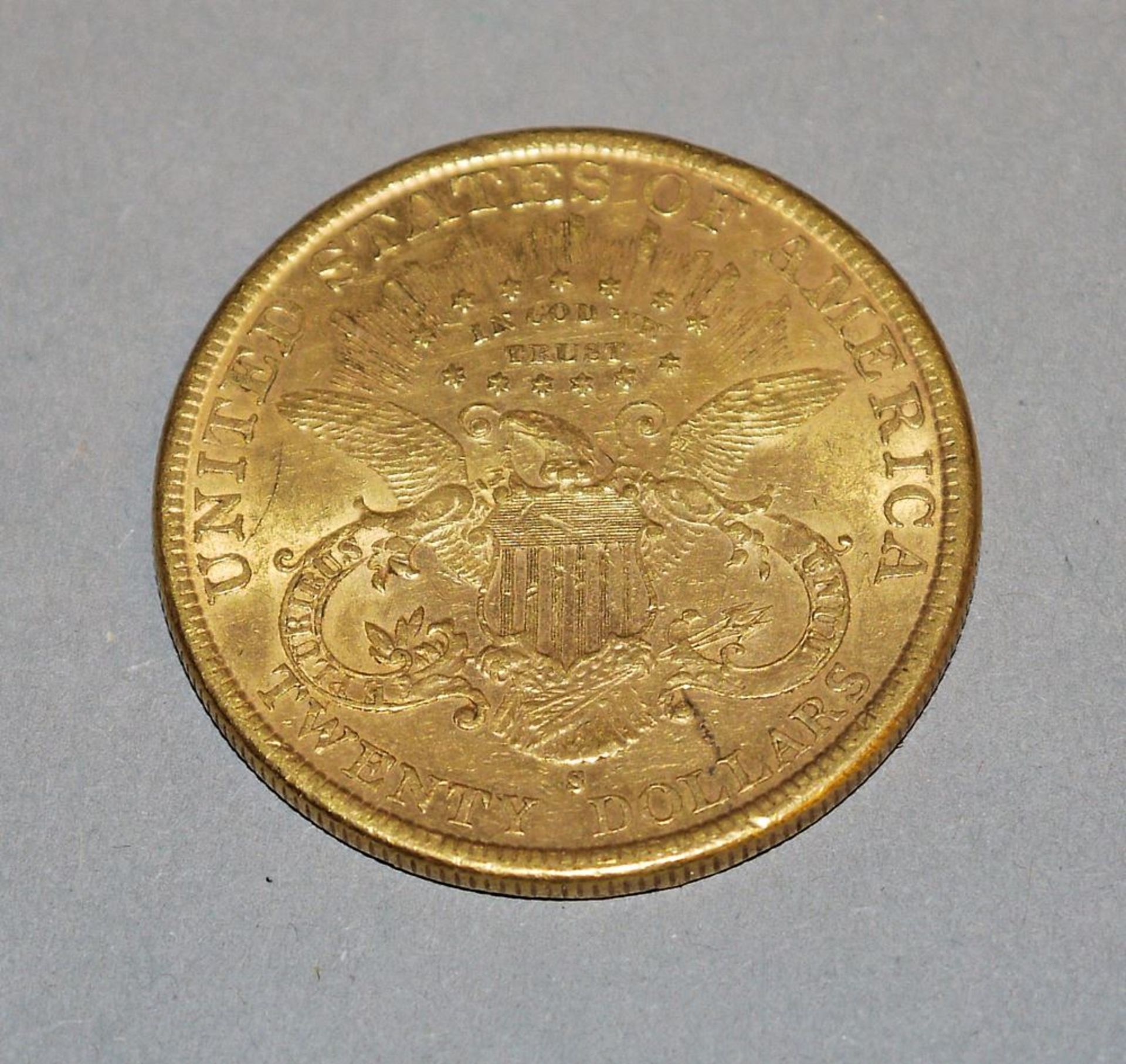 Goldmünze 20 Dollar USA 1899 - Image 2 of 2