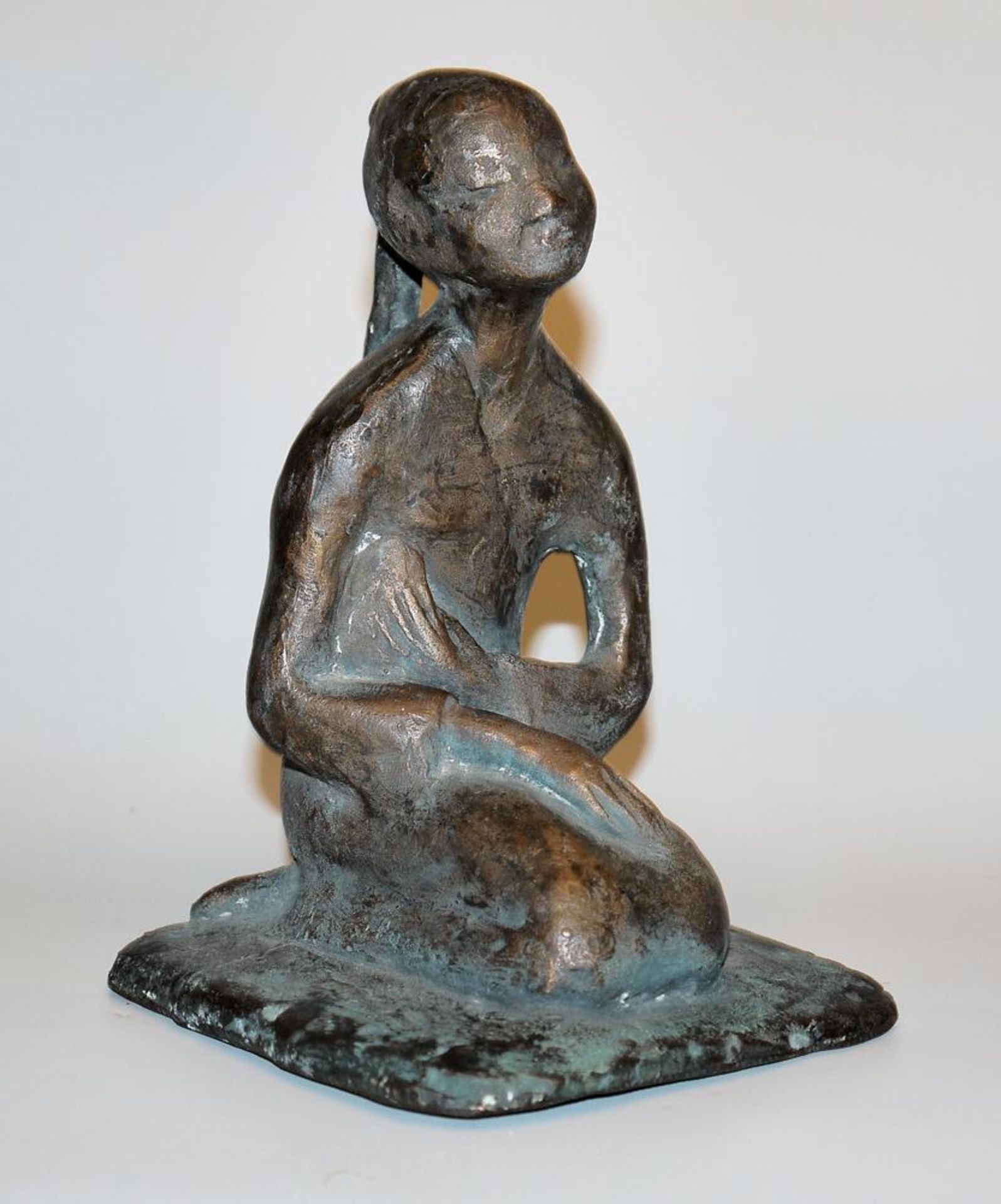 Irmgard Biernath, Kleine Li, bronze sculpture from 1952