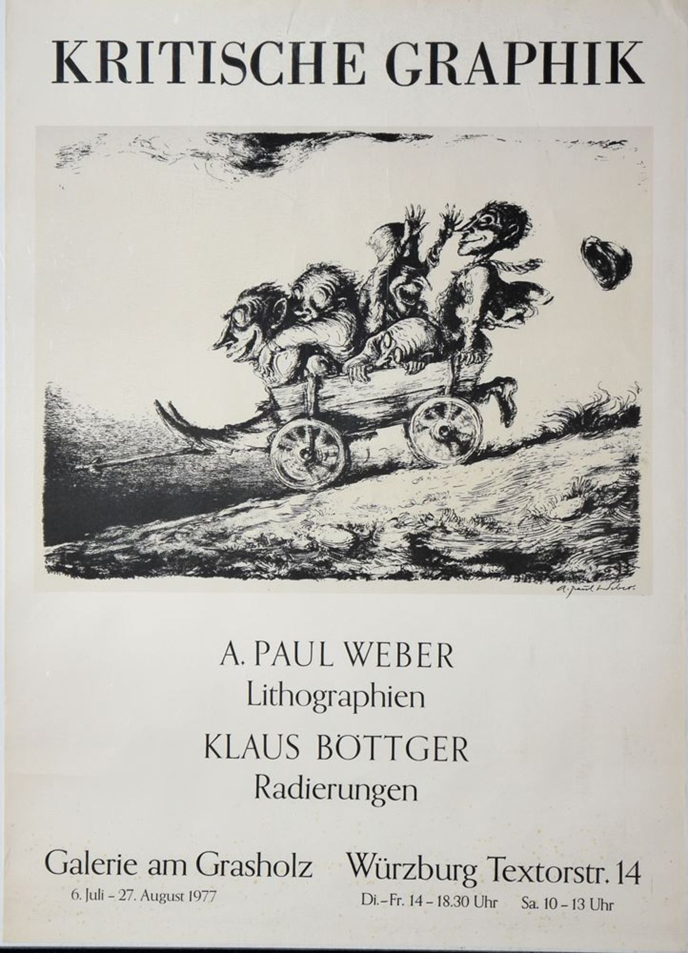 Andreas Paul Weber, umfangreicher Sammlungs-Nachlass: signierte Lithographien, Bücher ab 1921, zahl - Bild 5 aus 11
