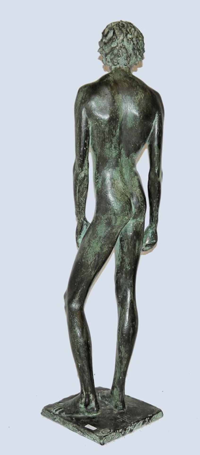 Karl-Heinz Krause, Orlando, signed bronze from 1984 - Image 2 of 3