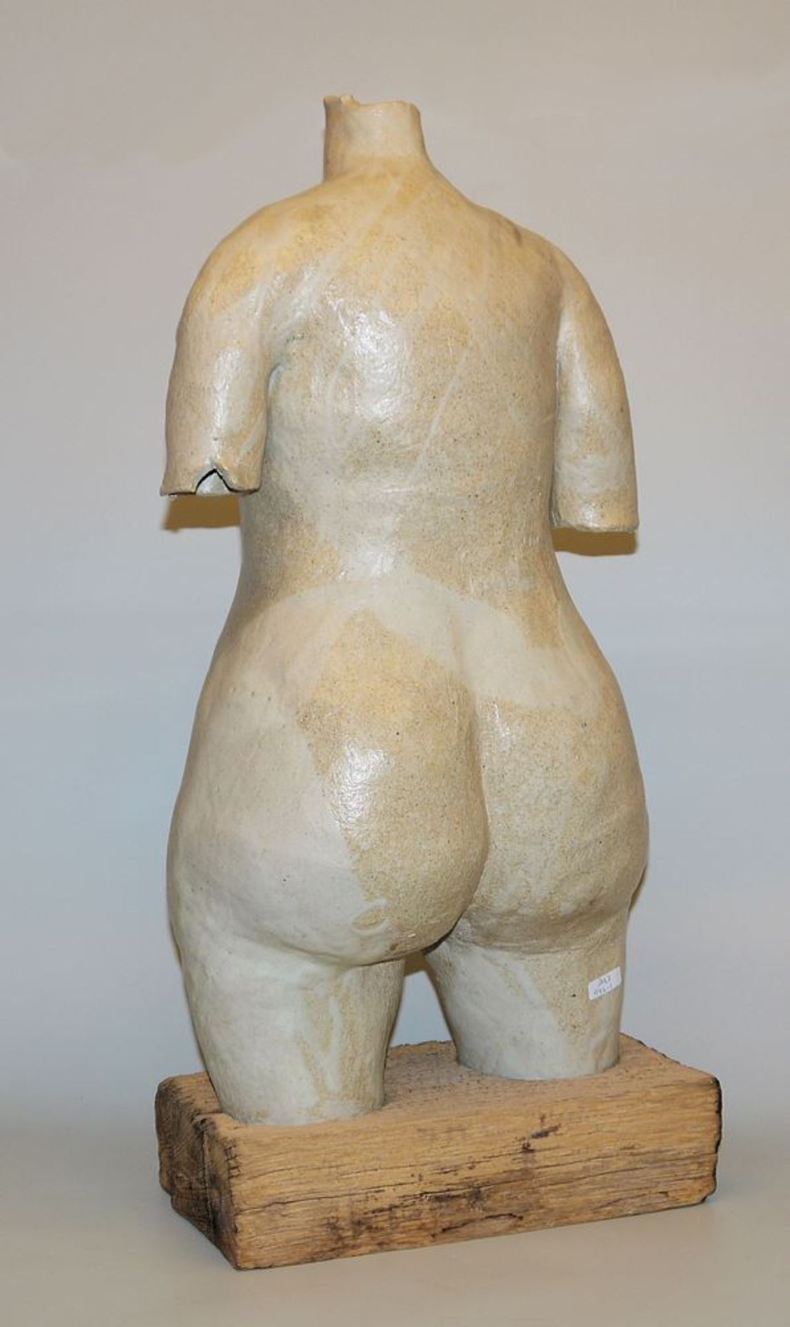 Maike Orlob-Rothweiler, large ceramic sculpture "Torso" around 1985 - Image 2 of 2