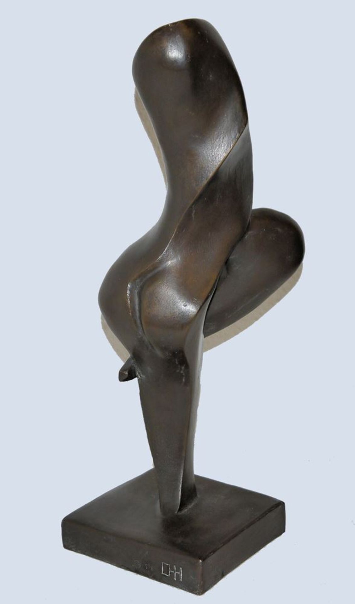 Ortrud Heuser-Hickler, Windsbraut, Bronze von 1985 - Bild 4 aus 4