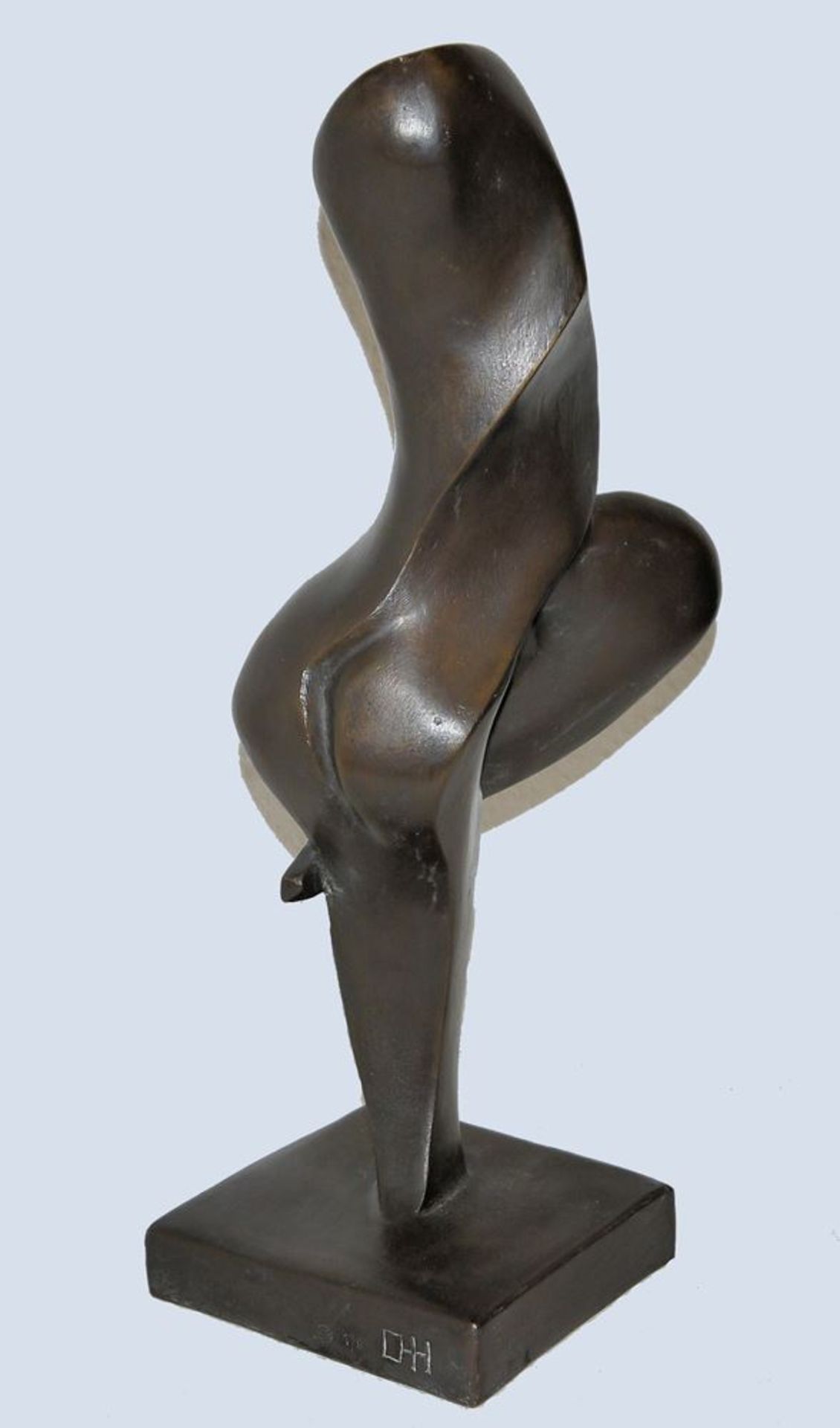 Ortrud Heuser-Hickler, Windsbraut, bronze from 1985 - Image 4 of 4