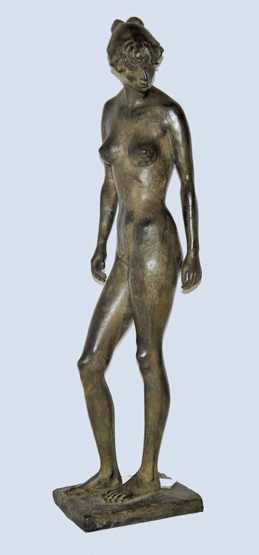 Karl-Heinz Krause, Tedesca Romana, nude, signed bronze from 1987