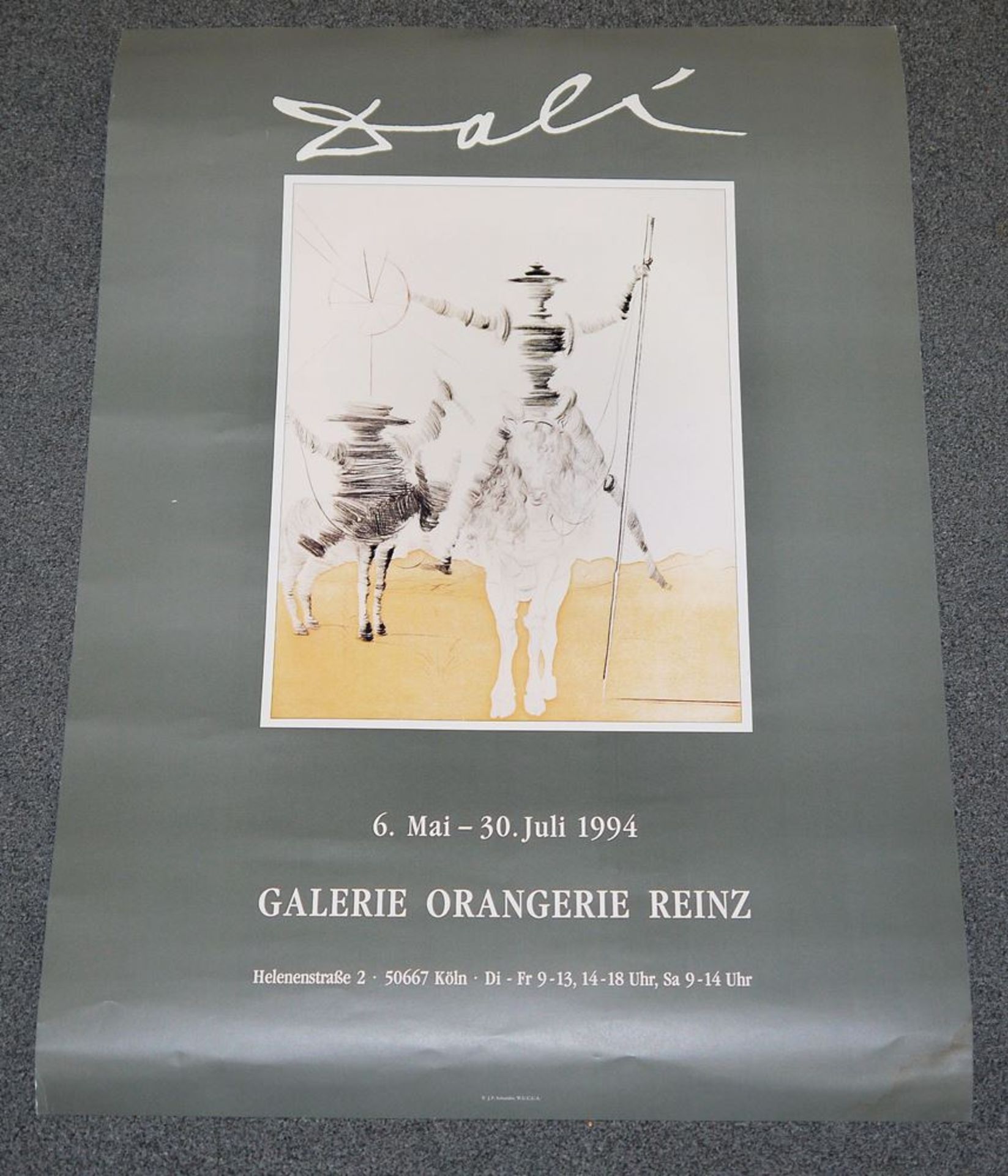 Salvador Dalí, Fine Subject Library with 23 vols & 2 große art photographs "Dali" by Norbert Linx - Image 3 of 3