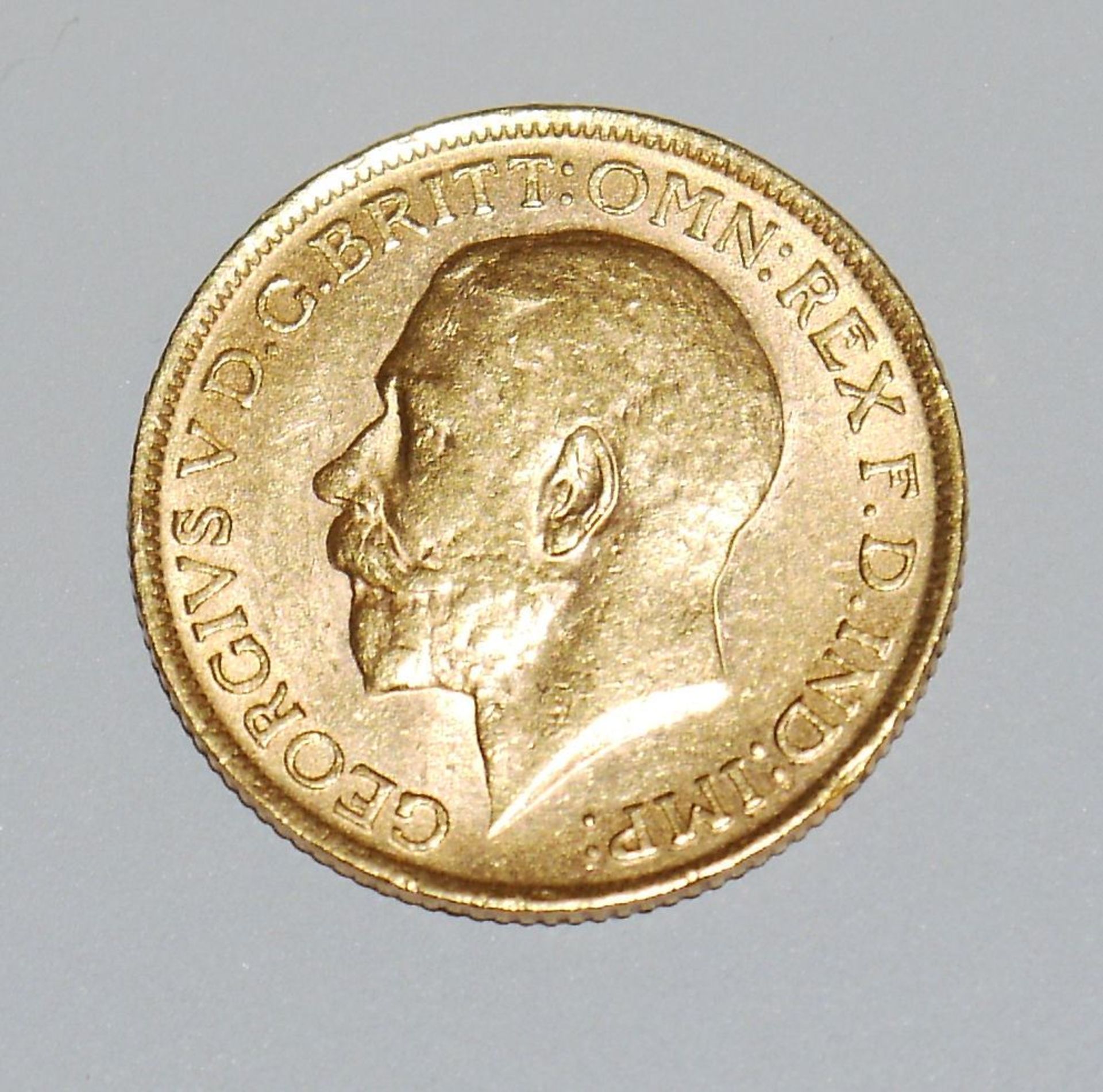 Sovereign George V. Great Britain 1912, gold - Image 2 of 2