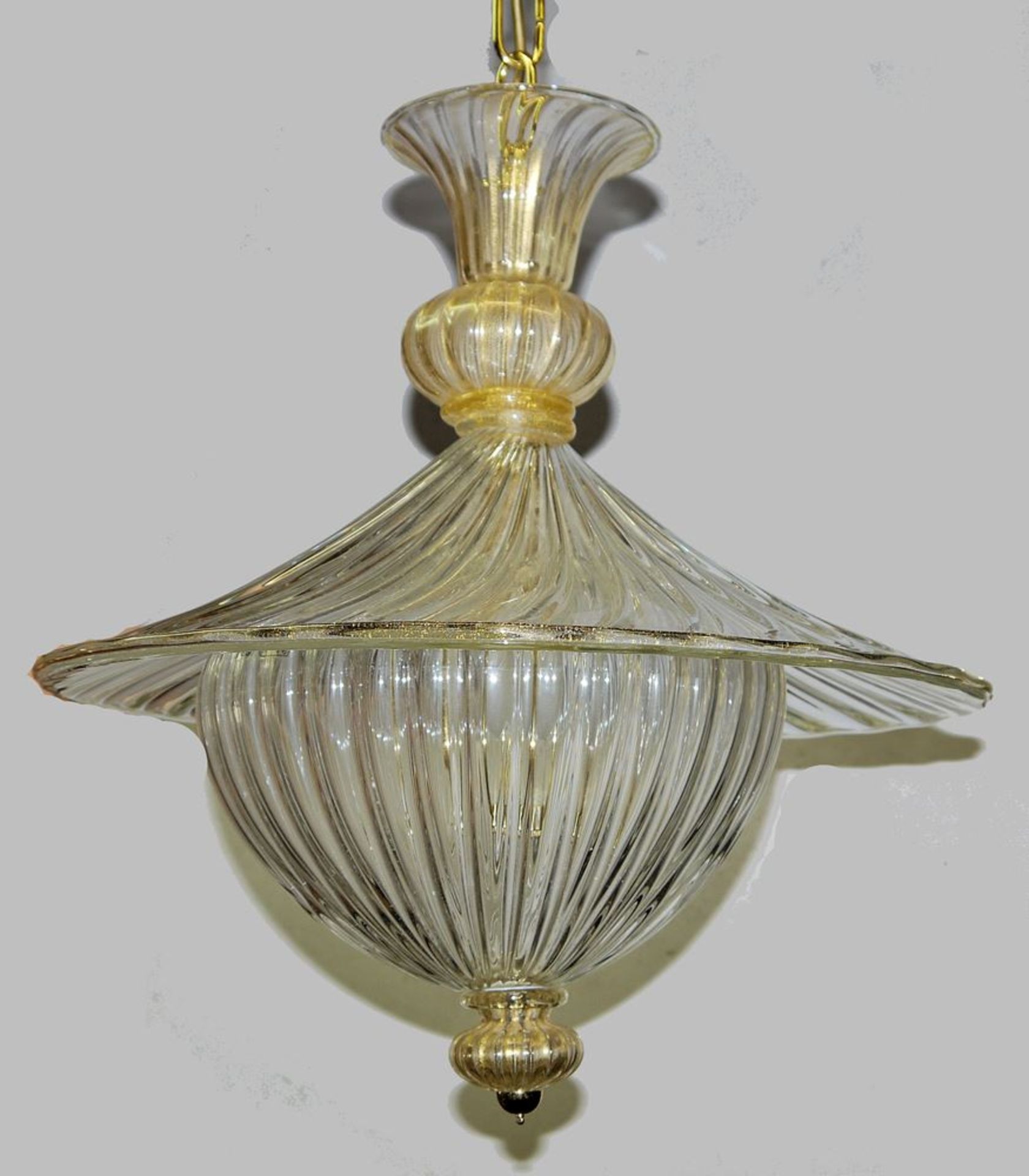 Murano glass Hängel lamp by Barovier & Toso, Venice, end of 20th c.