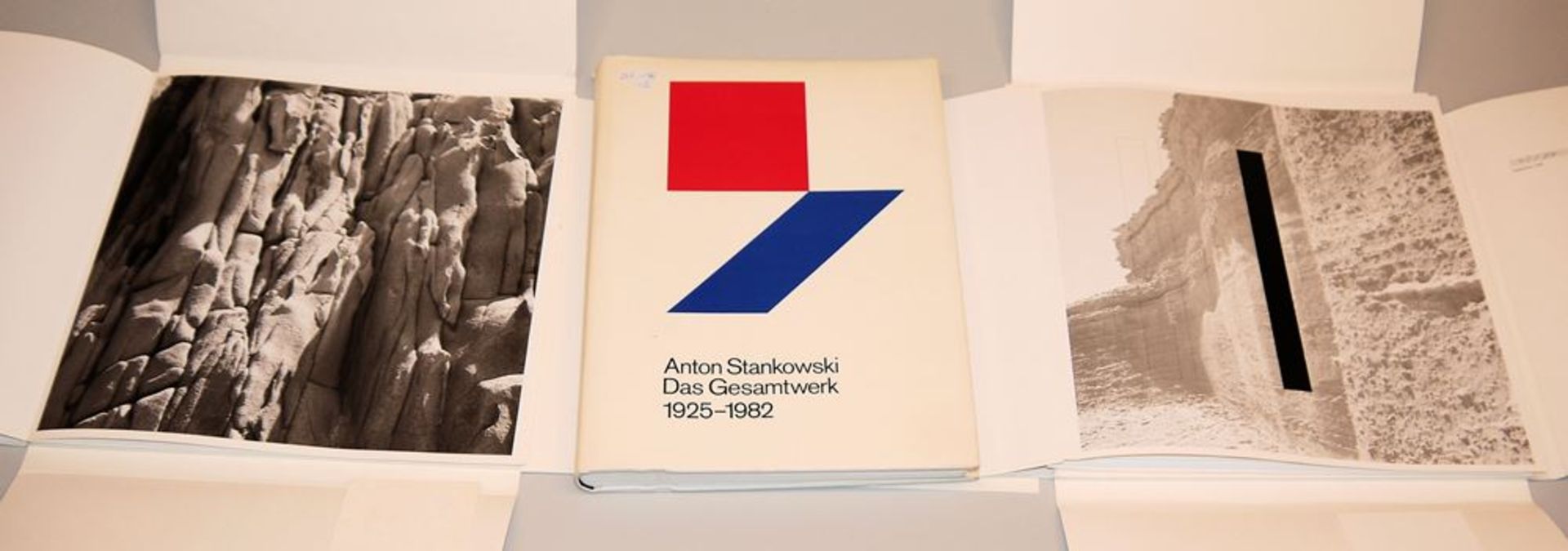 Anton Stankowski, 3 sign. Farbsiebdrucke, sign. Katalog zum 75. Geb. sowie Werkverzeichnis & Helmut - Bild 4 aus 4