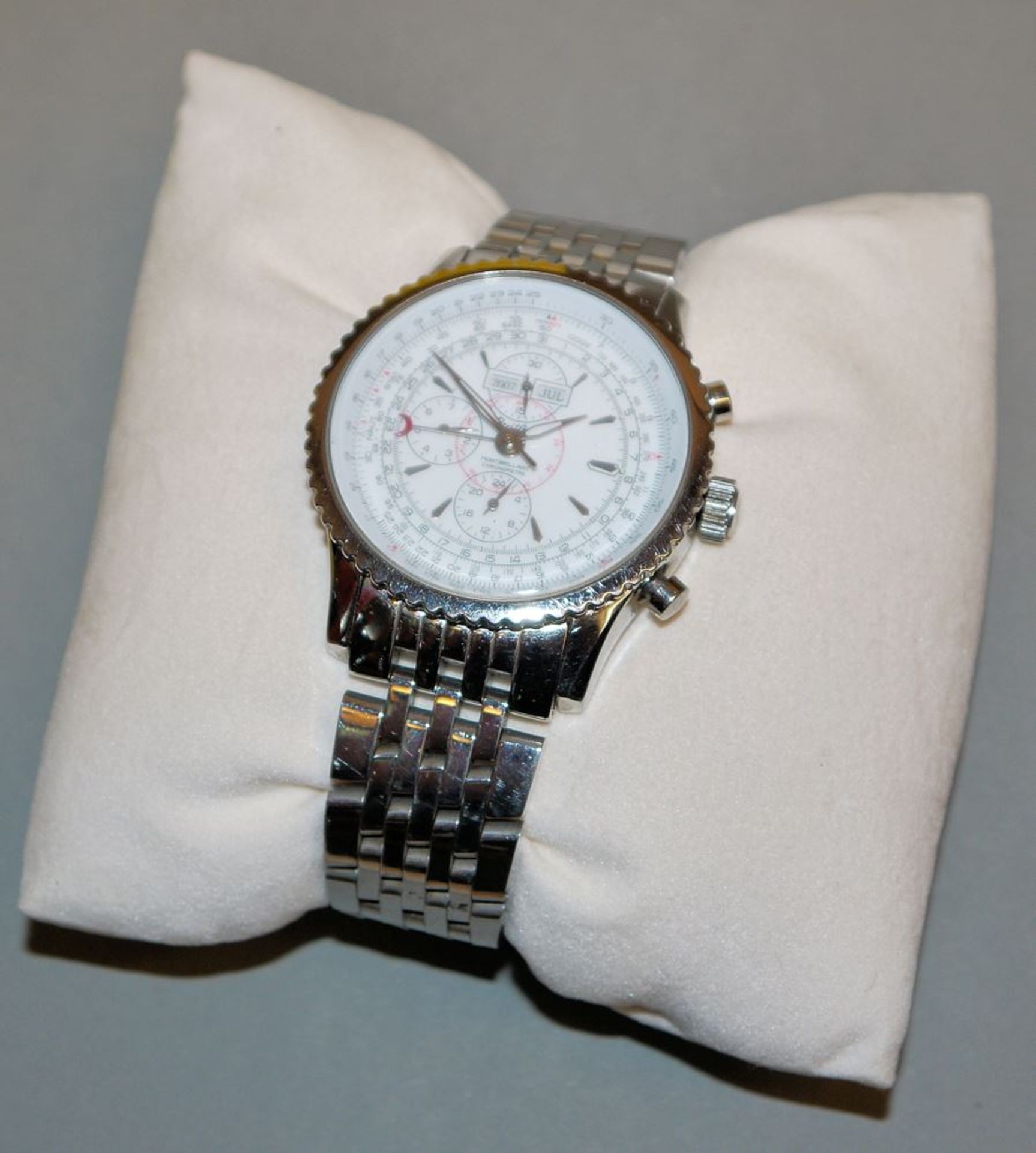 Men's wristwatch Breitling Navitimer Montbrillant Chronometre - Image 2 of 2