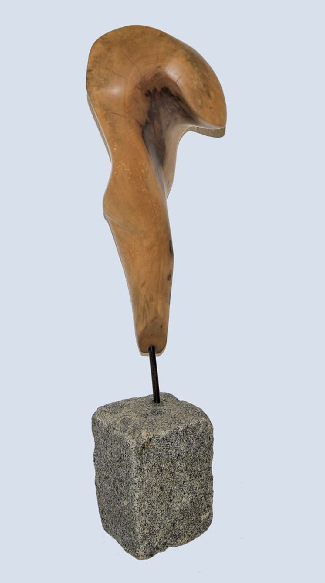 Ralph Gorgis, Form IX 4, wooden sculpture from 1985