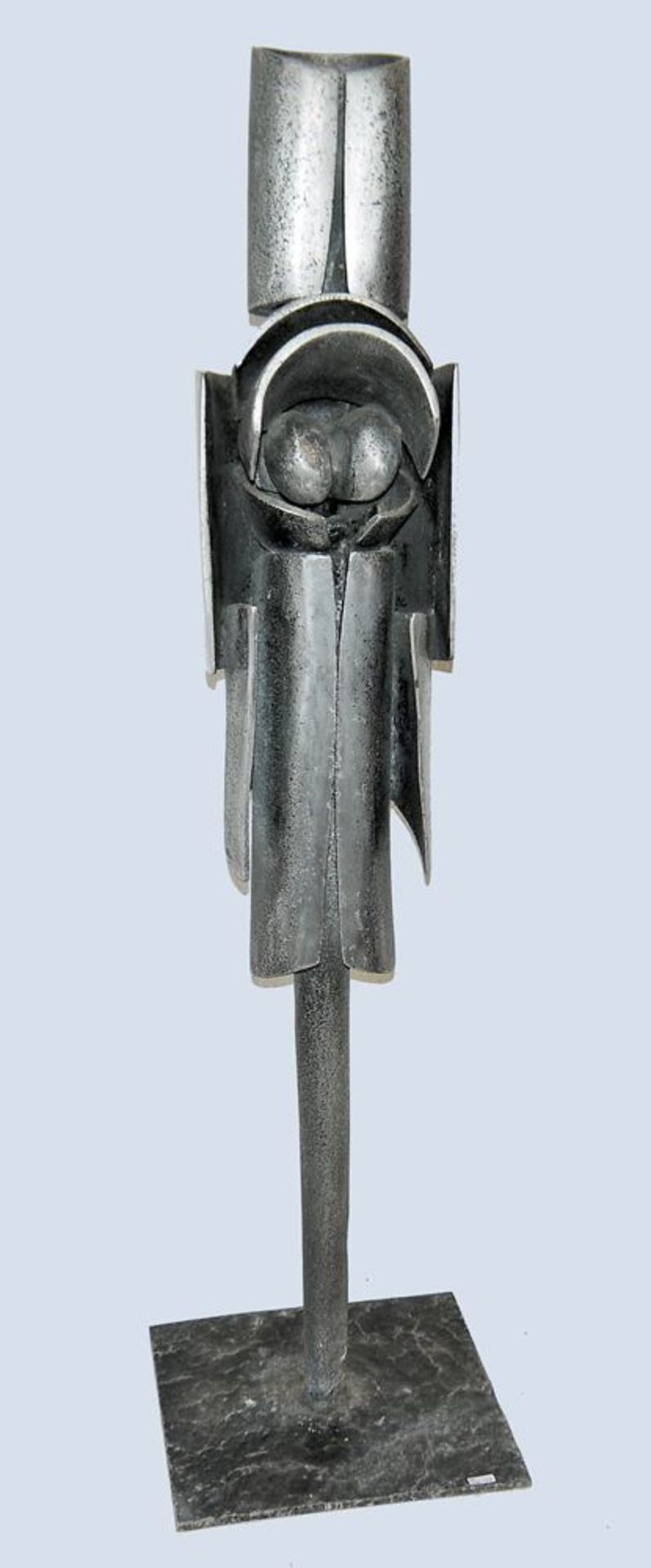 Karl-Heinz Deutsch, Figuration, large aluminium sculpture from 1972